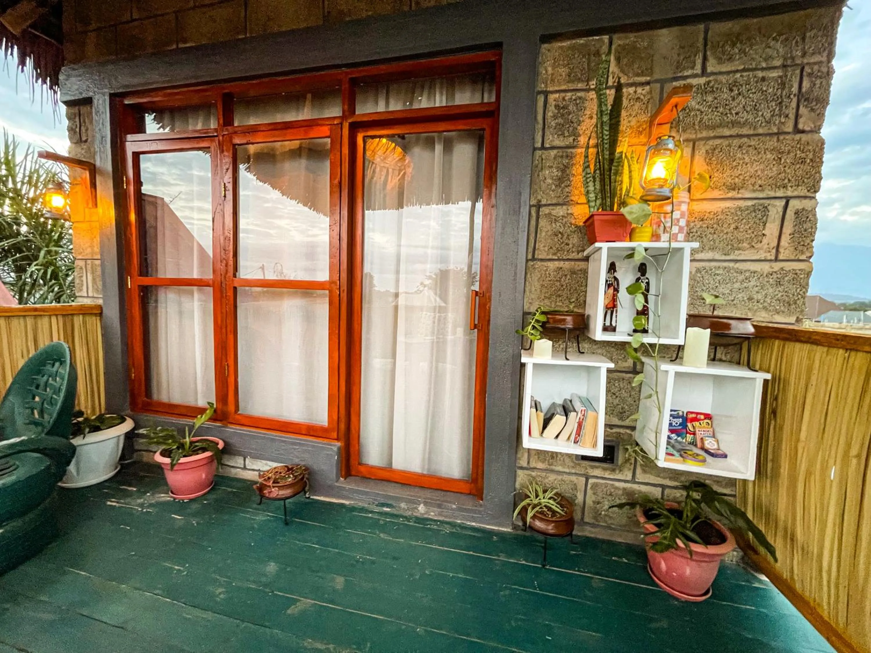 Balcony/Terrace in Home Villa Eco Boutique