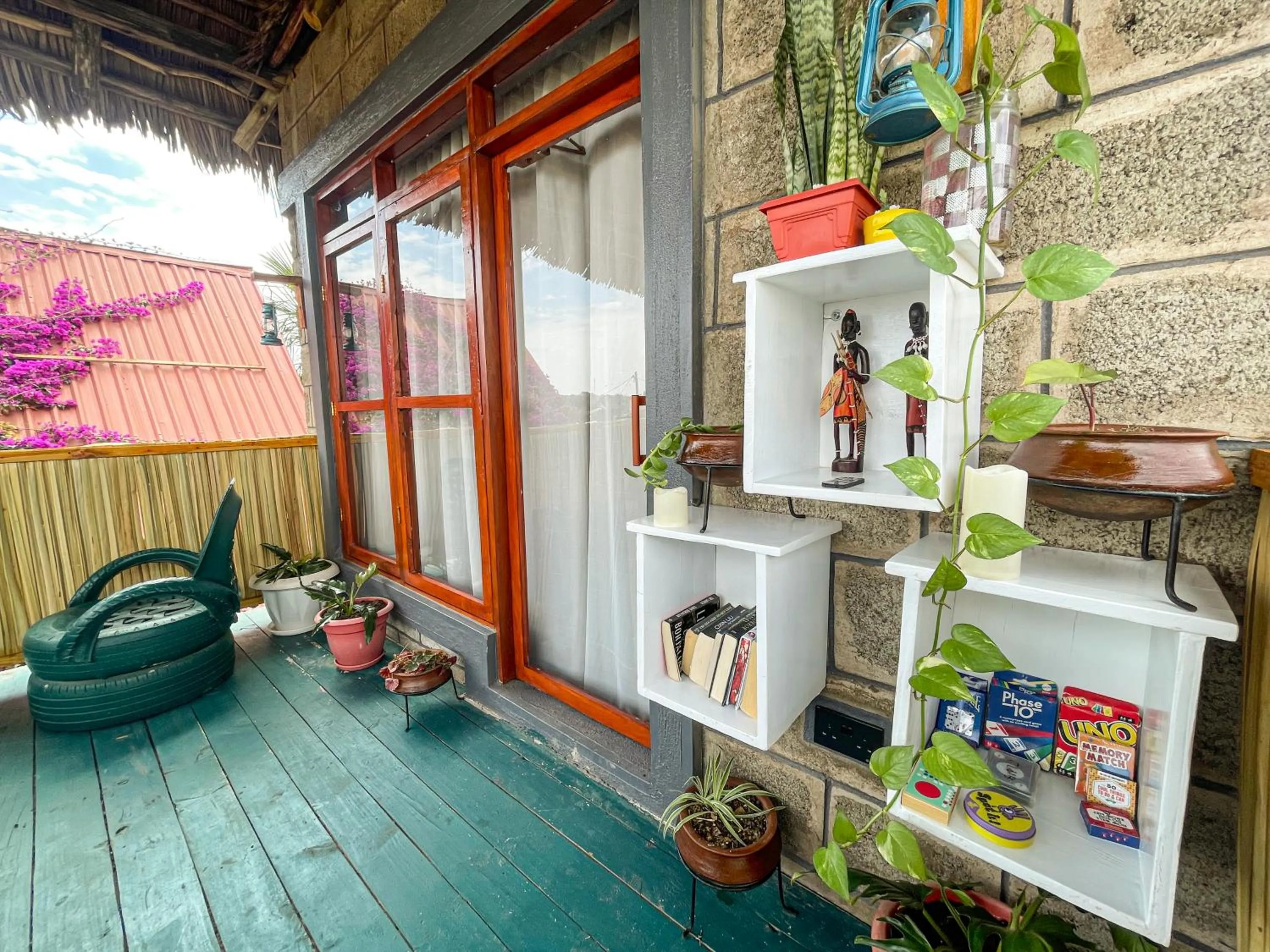 Balcony/Terrace in Home Villa Eco Boutique