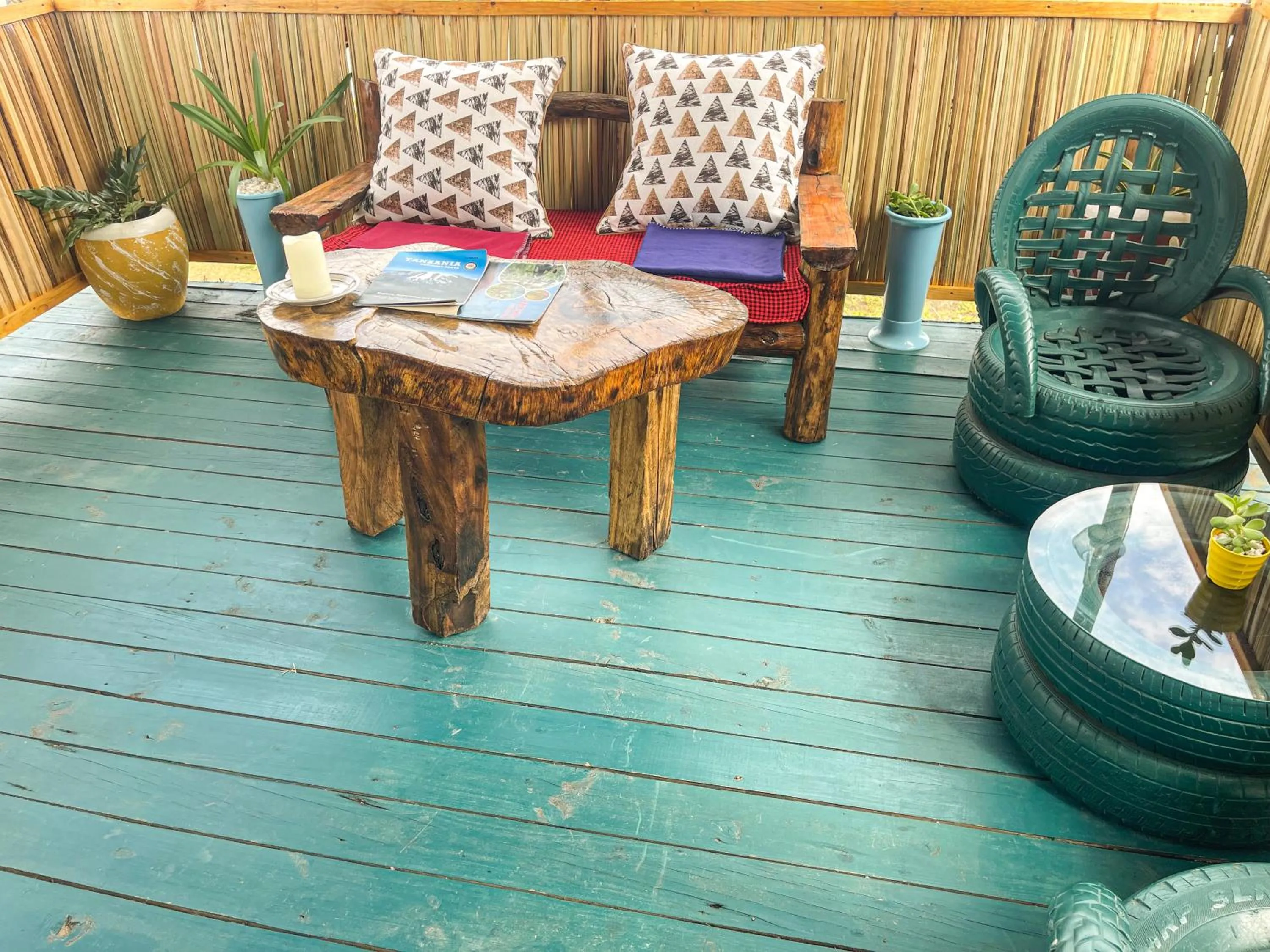 Balcony/Terrace in Home Villa Eco Boutique