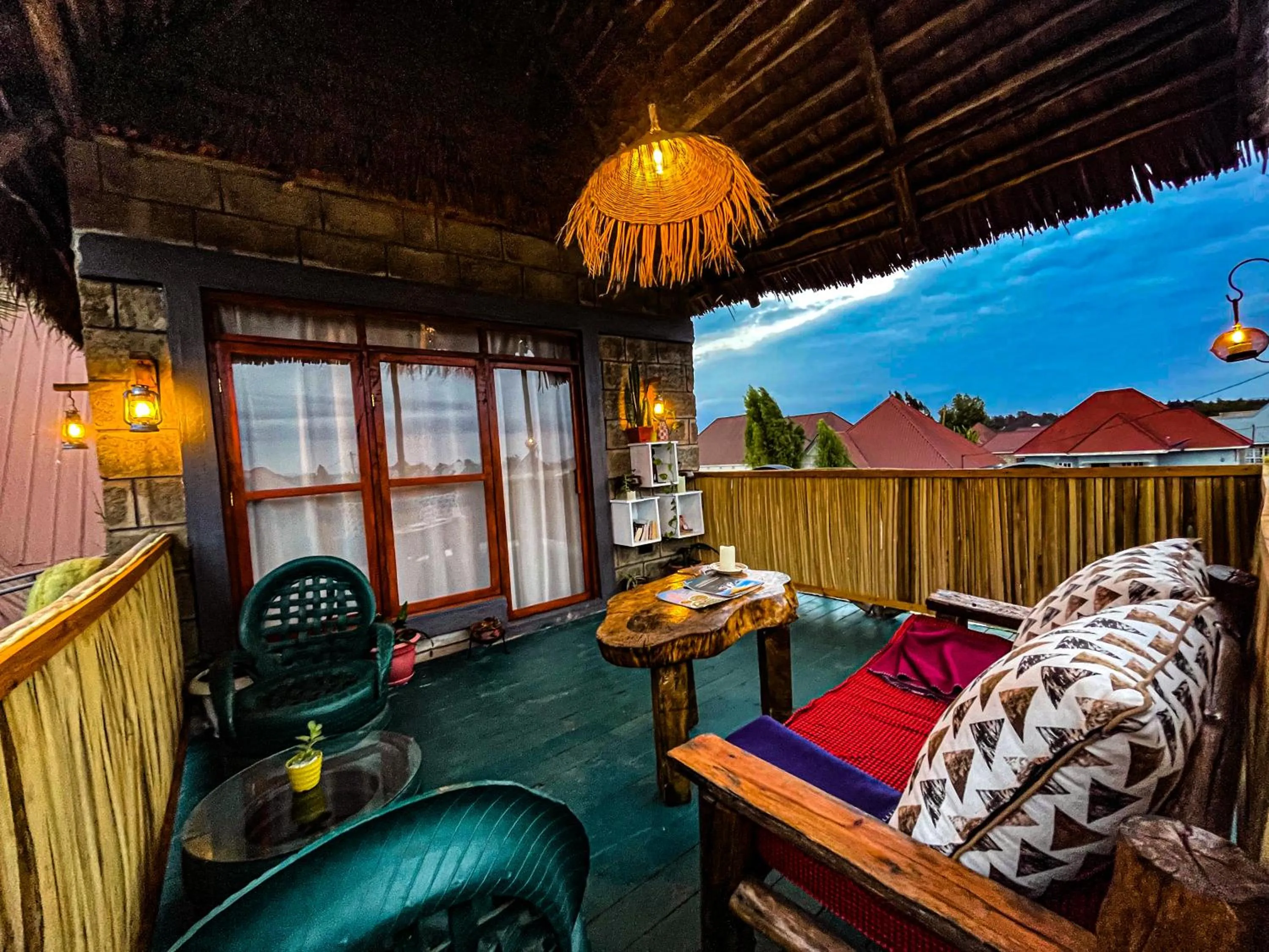 Balcony/Terrace in Home Villa Eco Boutique