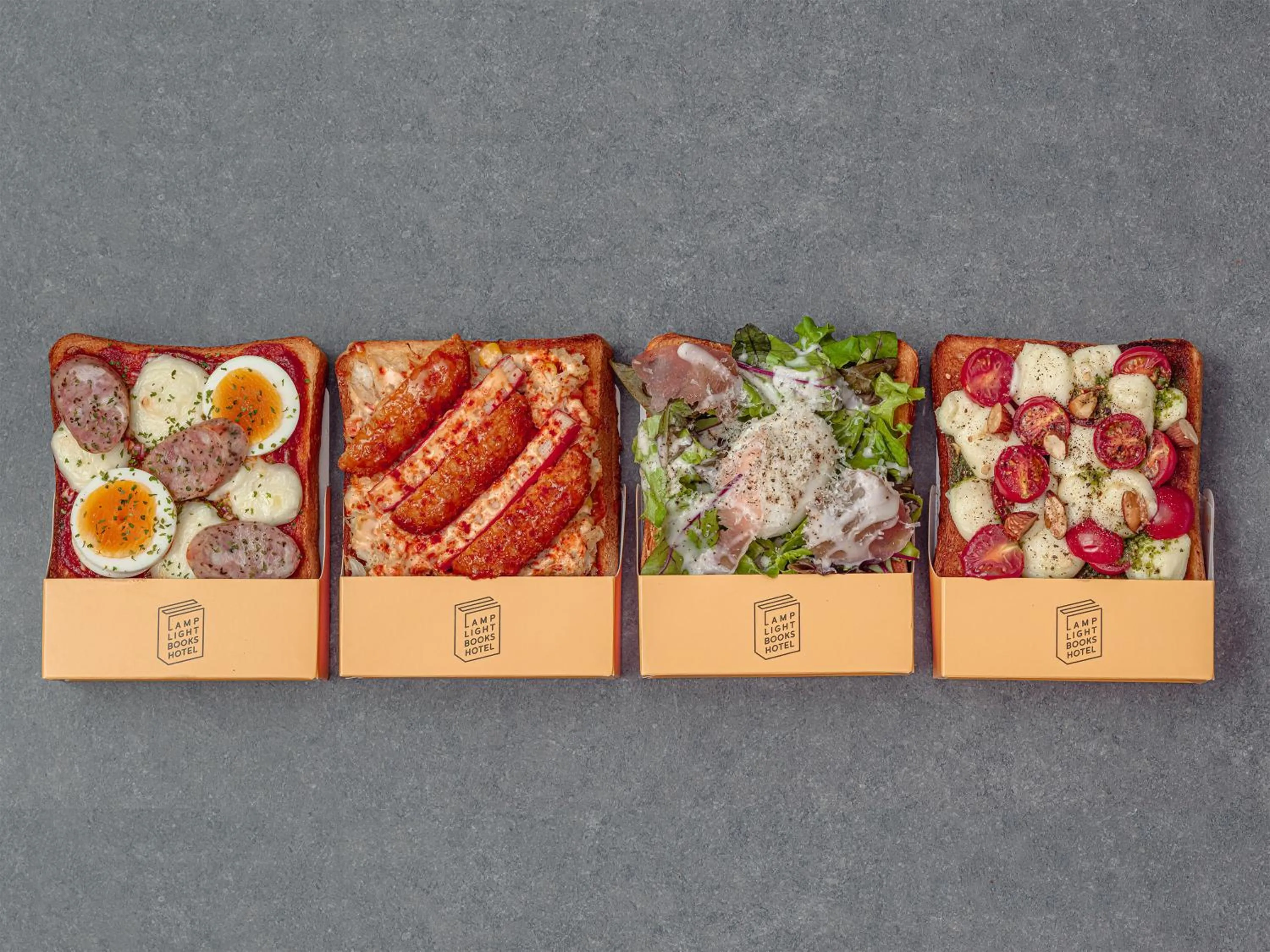 Breakfast in LAMP LIGHT BOOKS HOTEL sapporo