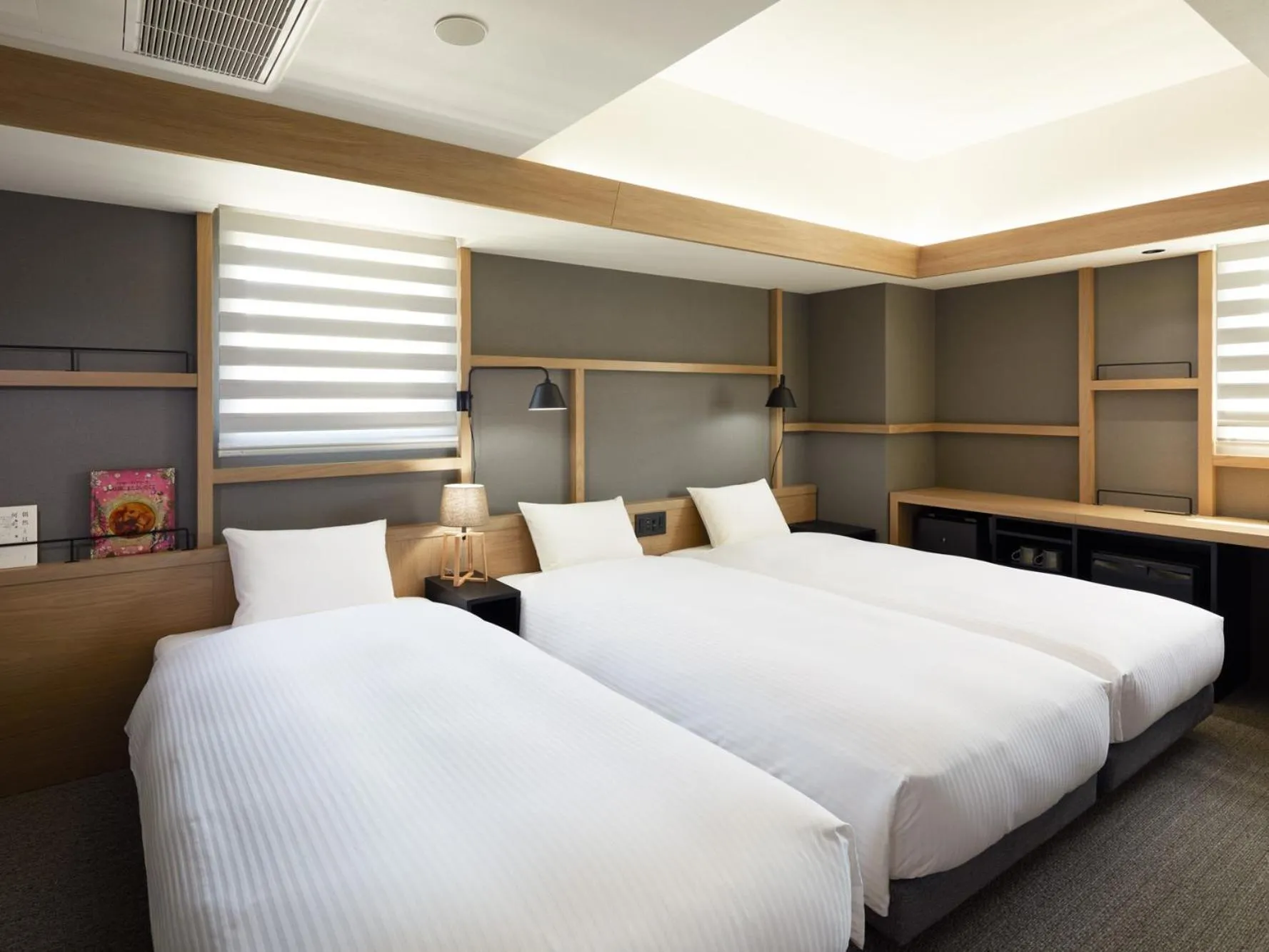 Photo of the whole room, Bed in LAMP LIGHT BOOKS HOTEL sapporo