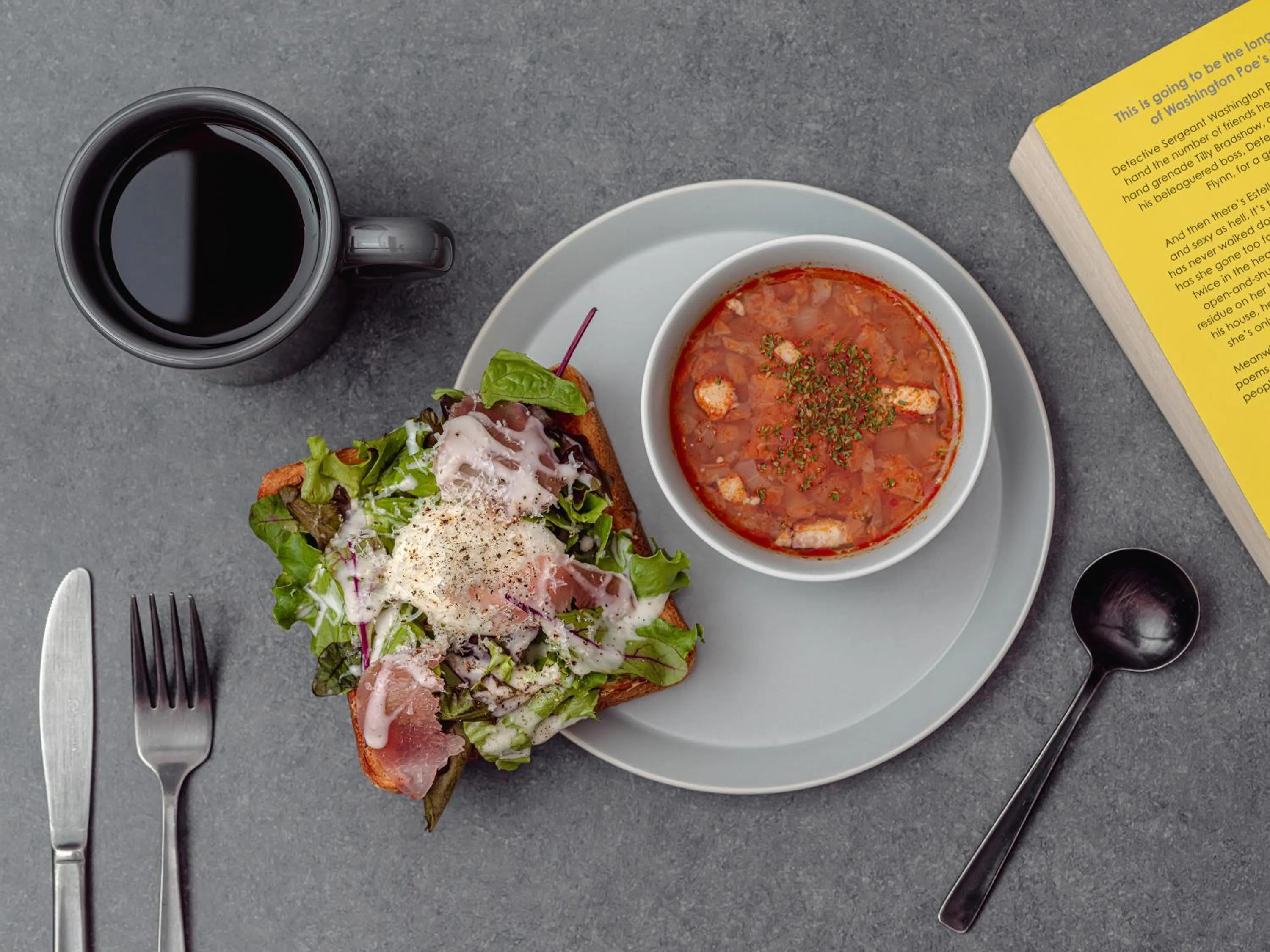 Breakfast in LAMP LIGHT BOOKS HOTEL sapporo