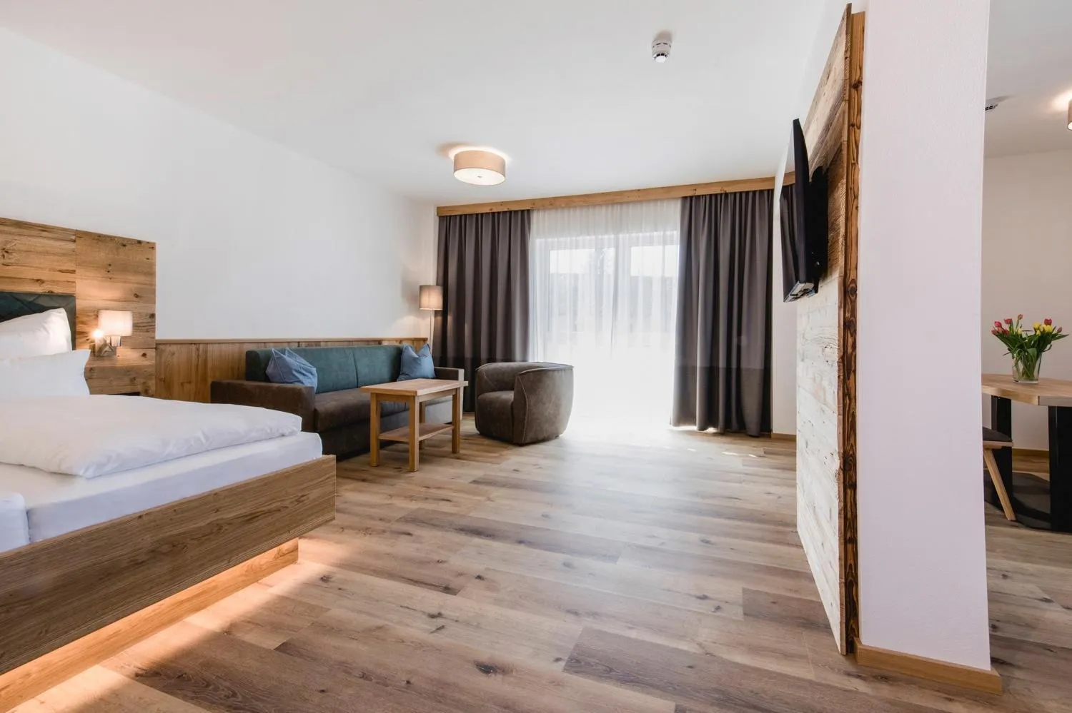 Bed in Kopeindlgut Apartments