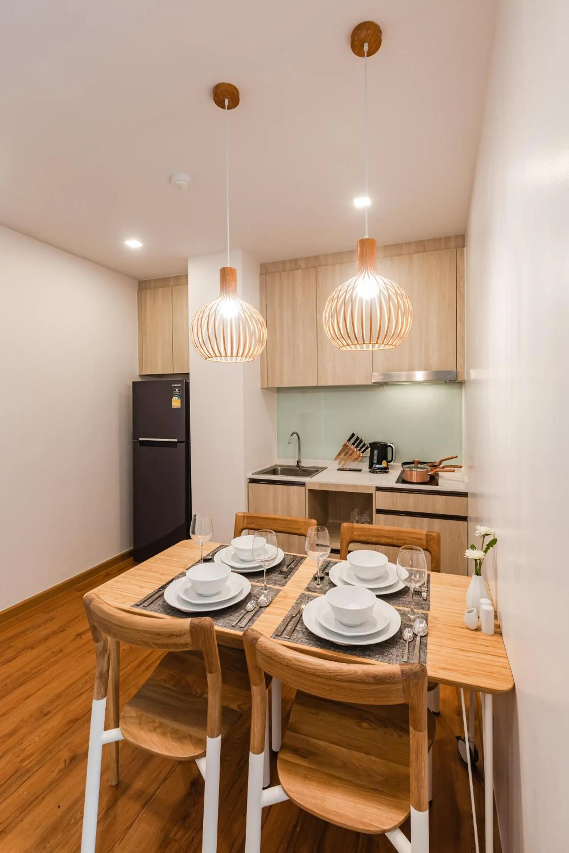 Kitchen or kitchenette in The Proud Rawai Resort