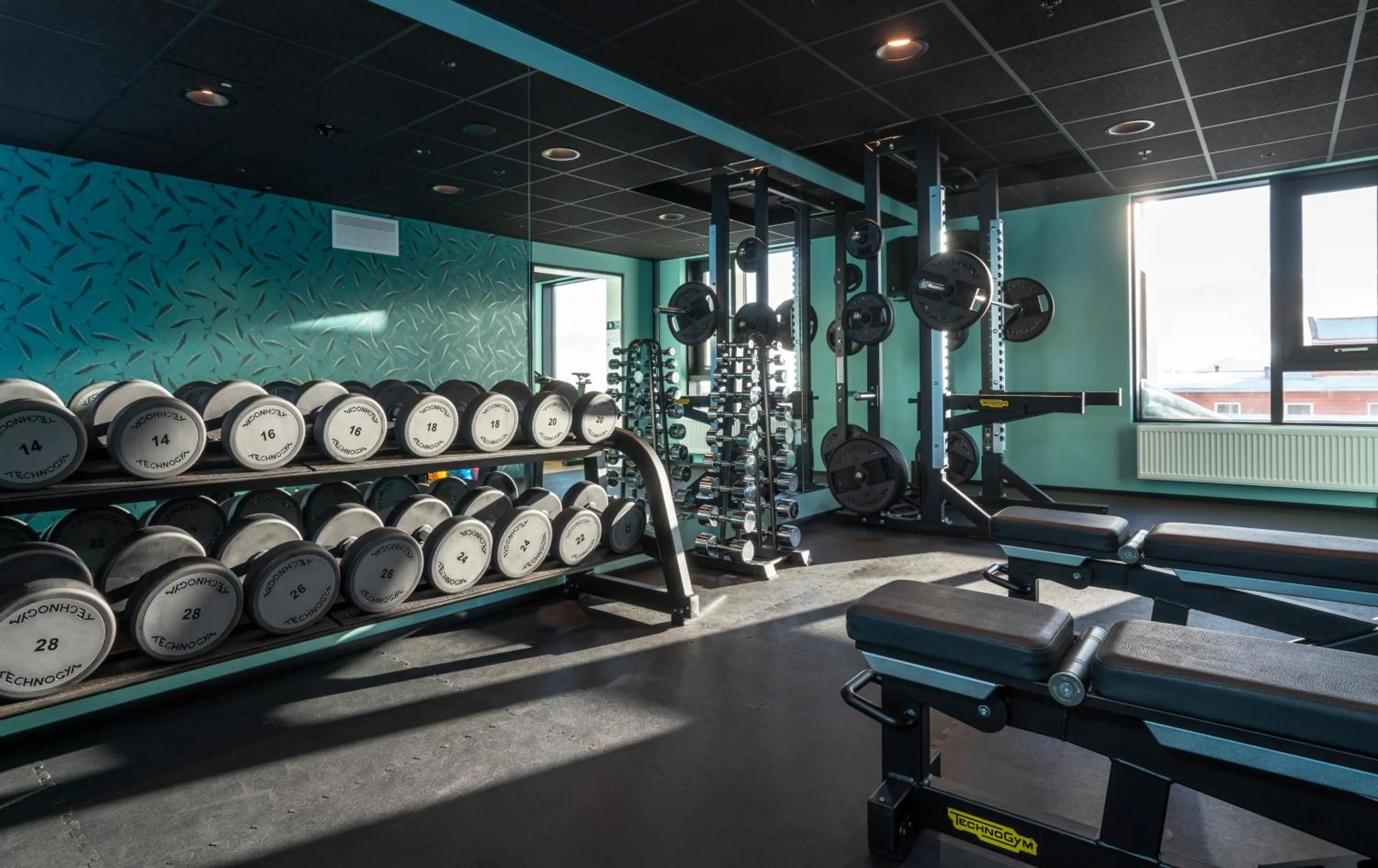 Fitness centre/facilities in Thon Hotel Svolvær