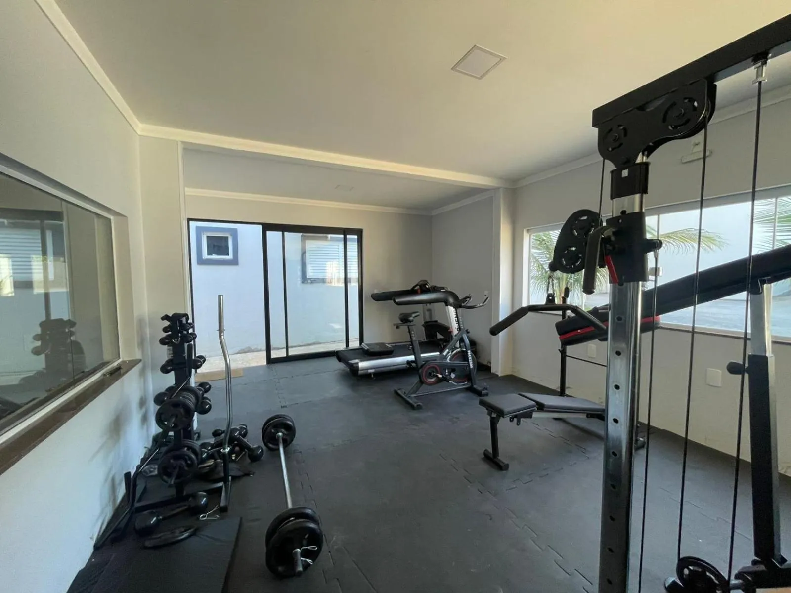 Fitness centre/facilities in Hotel Uipi