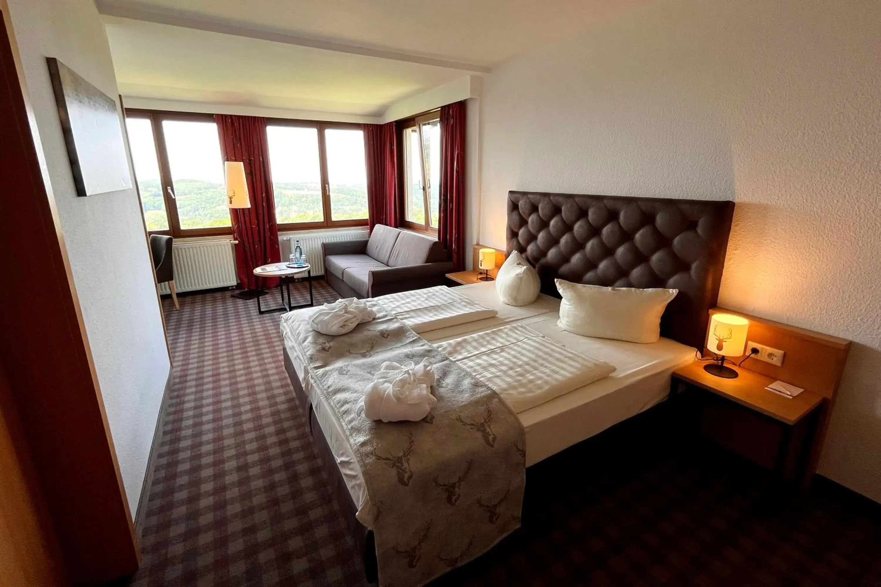 Superior Double Room with Mountain View in Augustusberg Hotel & Restaurant Superior Double Room with Mountain View in Augustusberg Hotel & Restaurant
