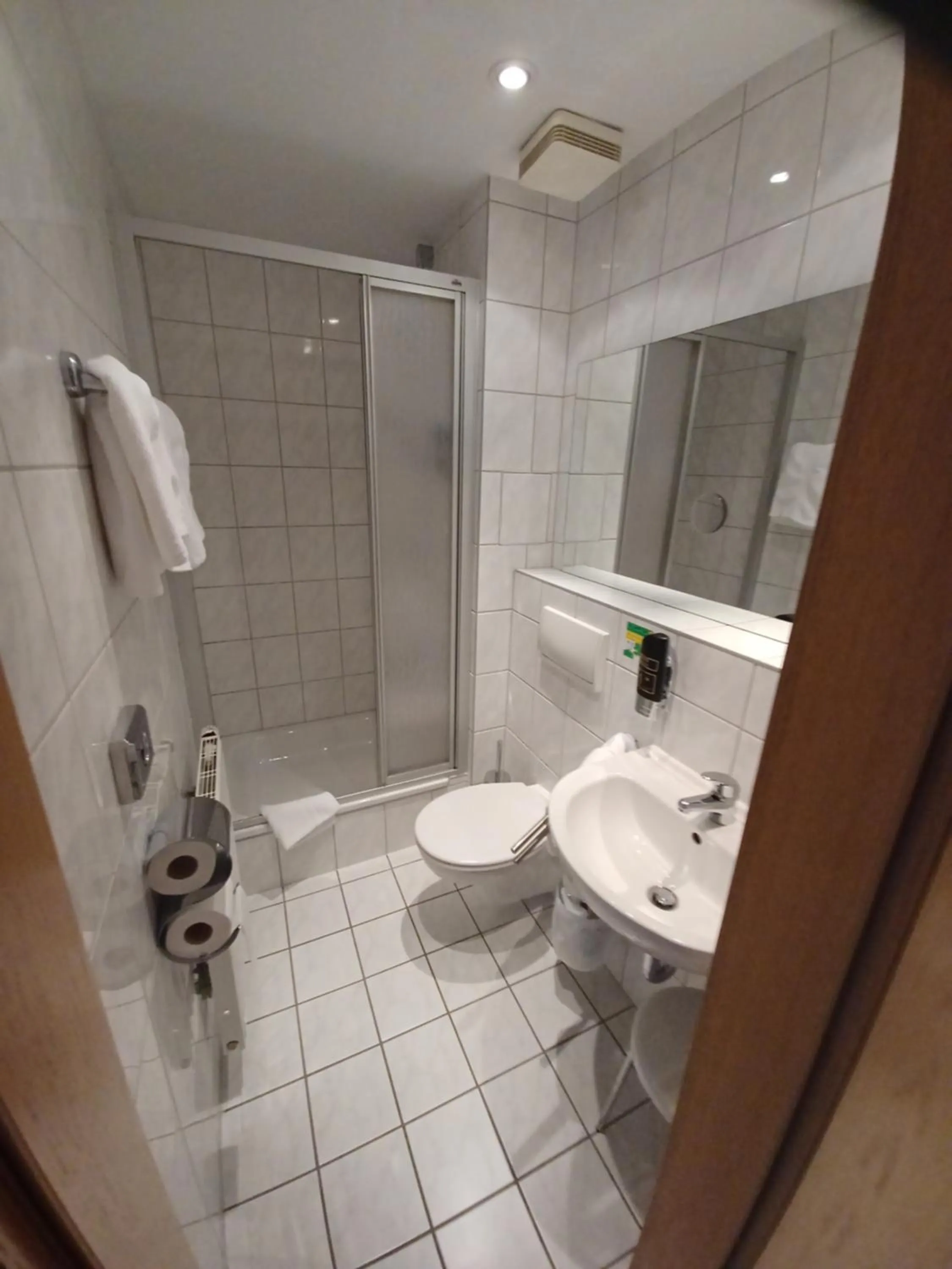 Shower in Augustusberg Hotel & Restaurant