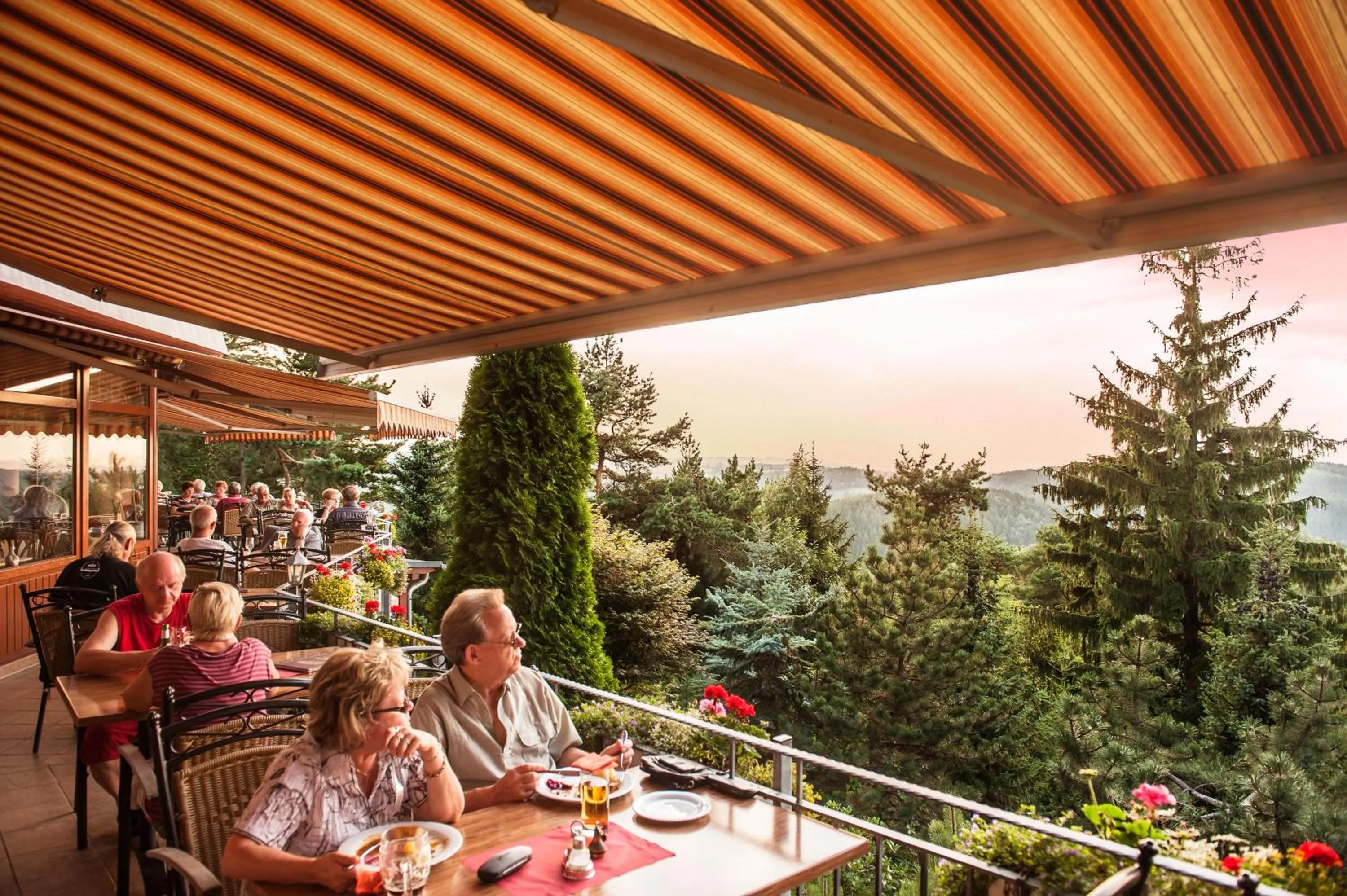Balcony/Terrace in Augustusberg Hotel & Restaurant