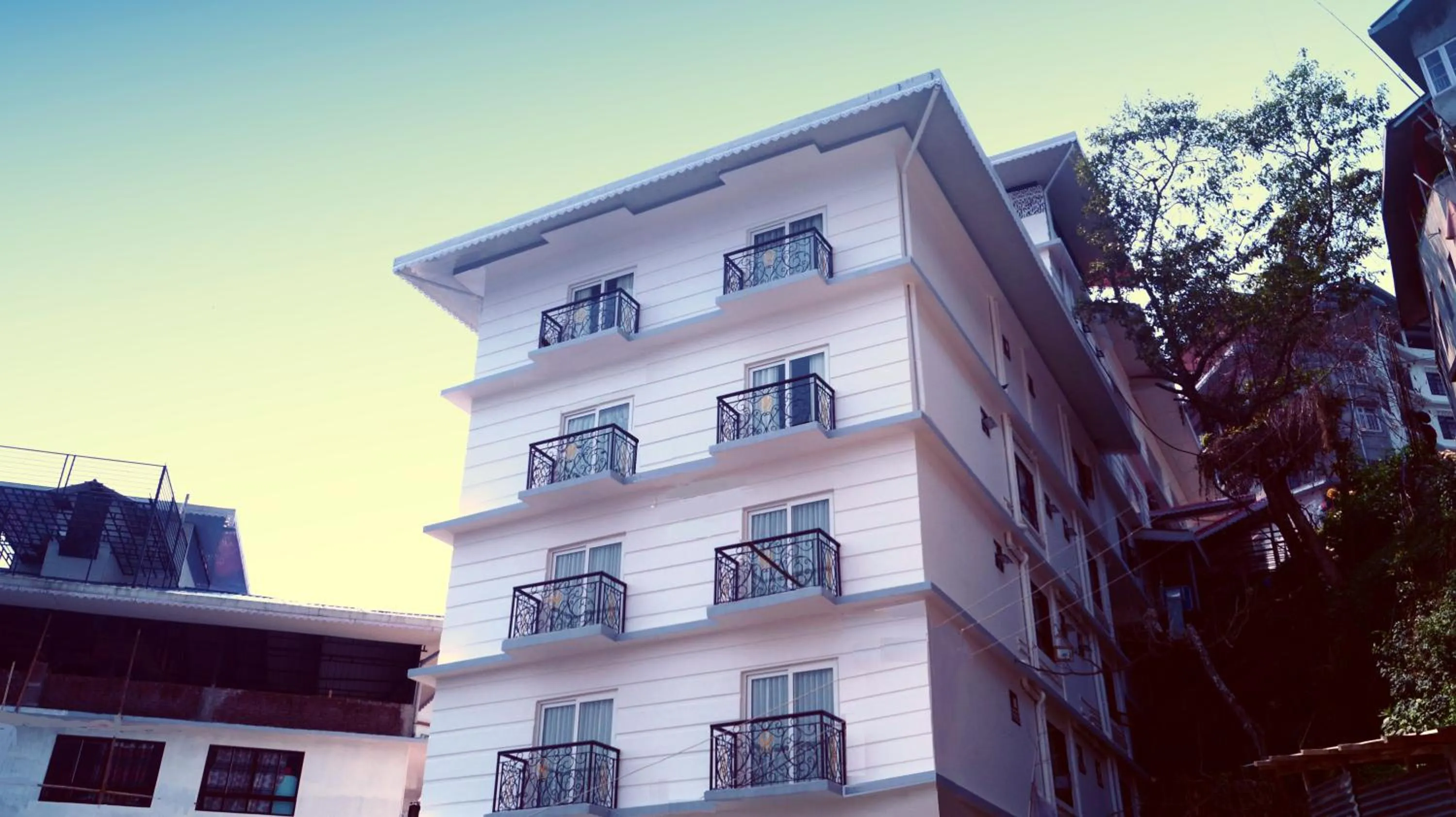 Property building in ShriGo Hotel Gangtok