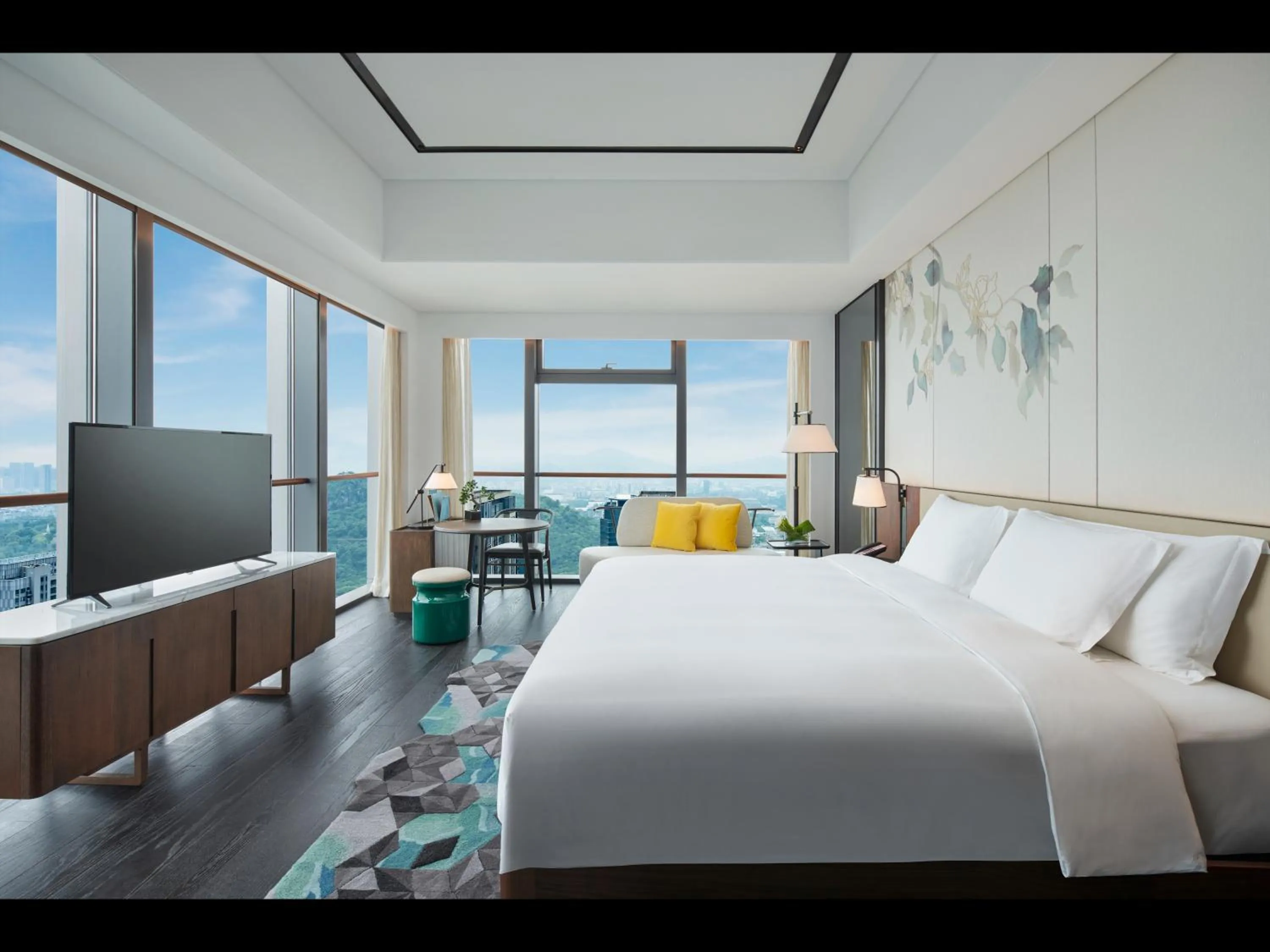 Bed in Hotel Indigo Suzhou Grand Canal by IHG