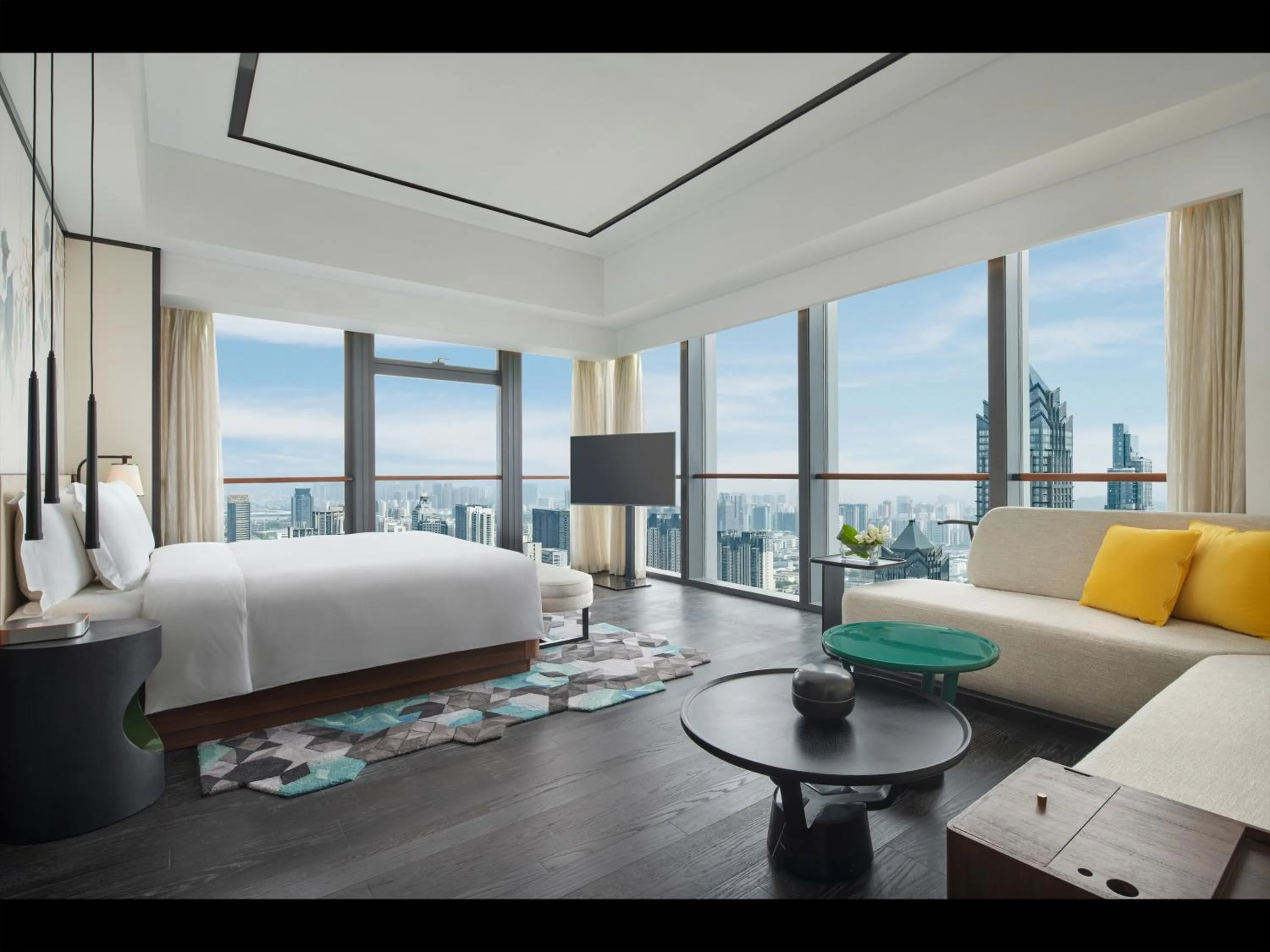 Bed in Hotel Indigo Suzhou Grand Canal by IHG