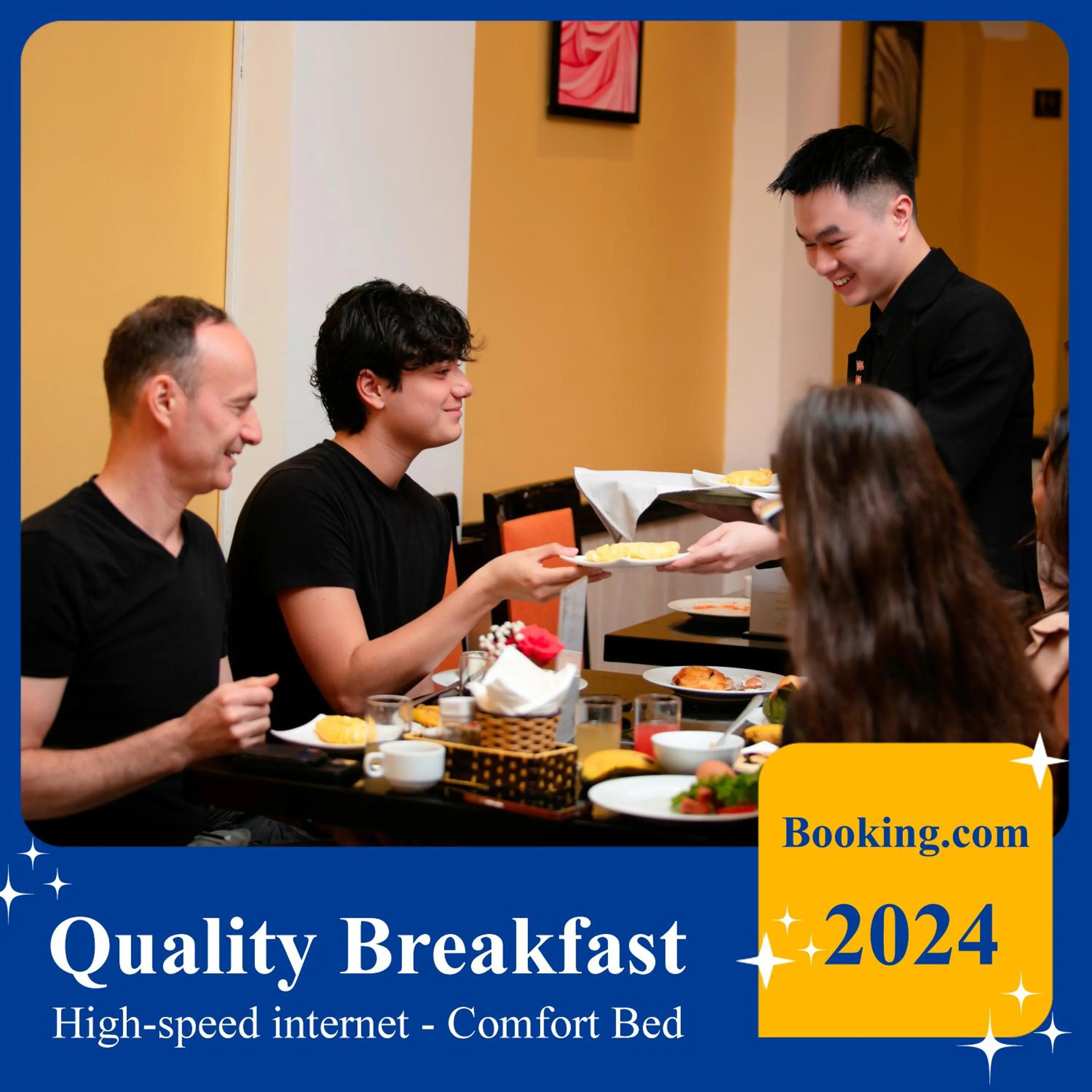 Buffet breakfast in Kén Hotel by Connek