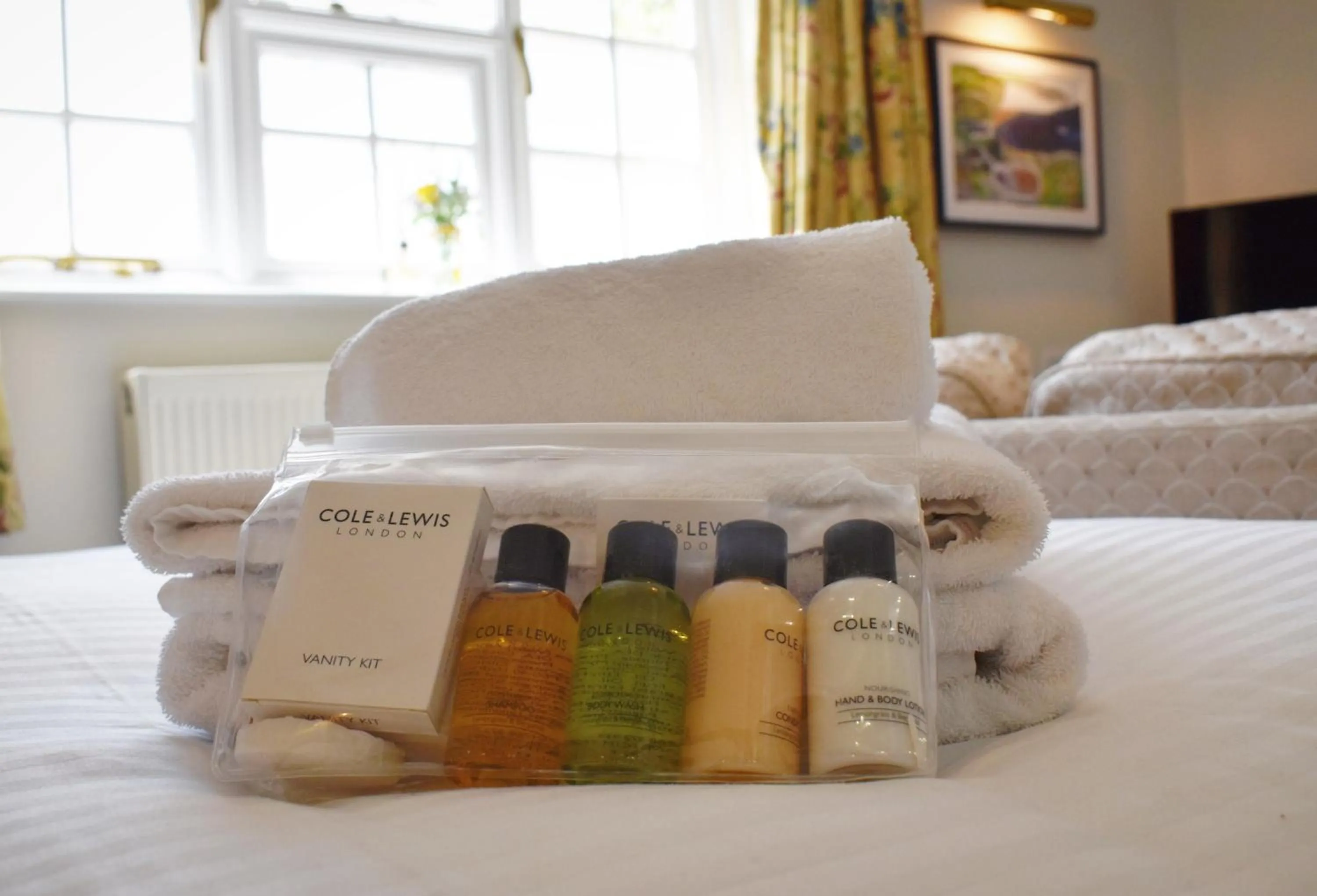 Bed in The Roebuck Inn