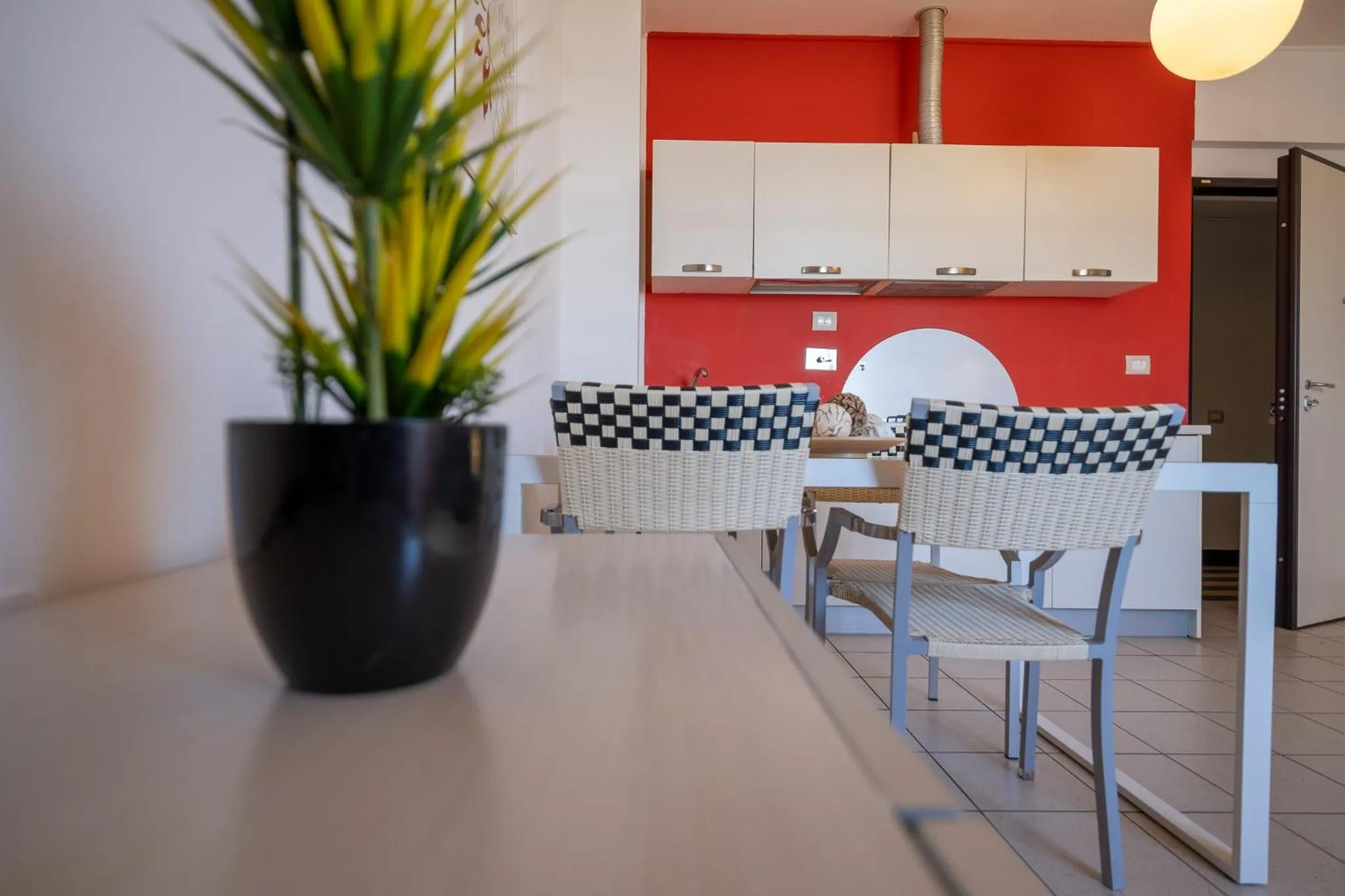 Dining area in Solidago Residence