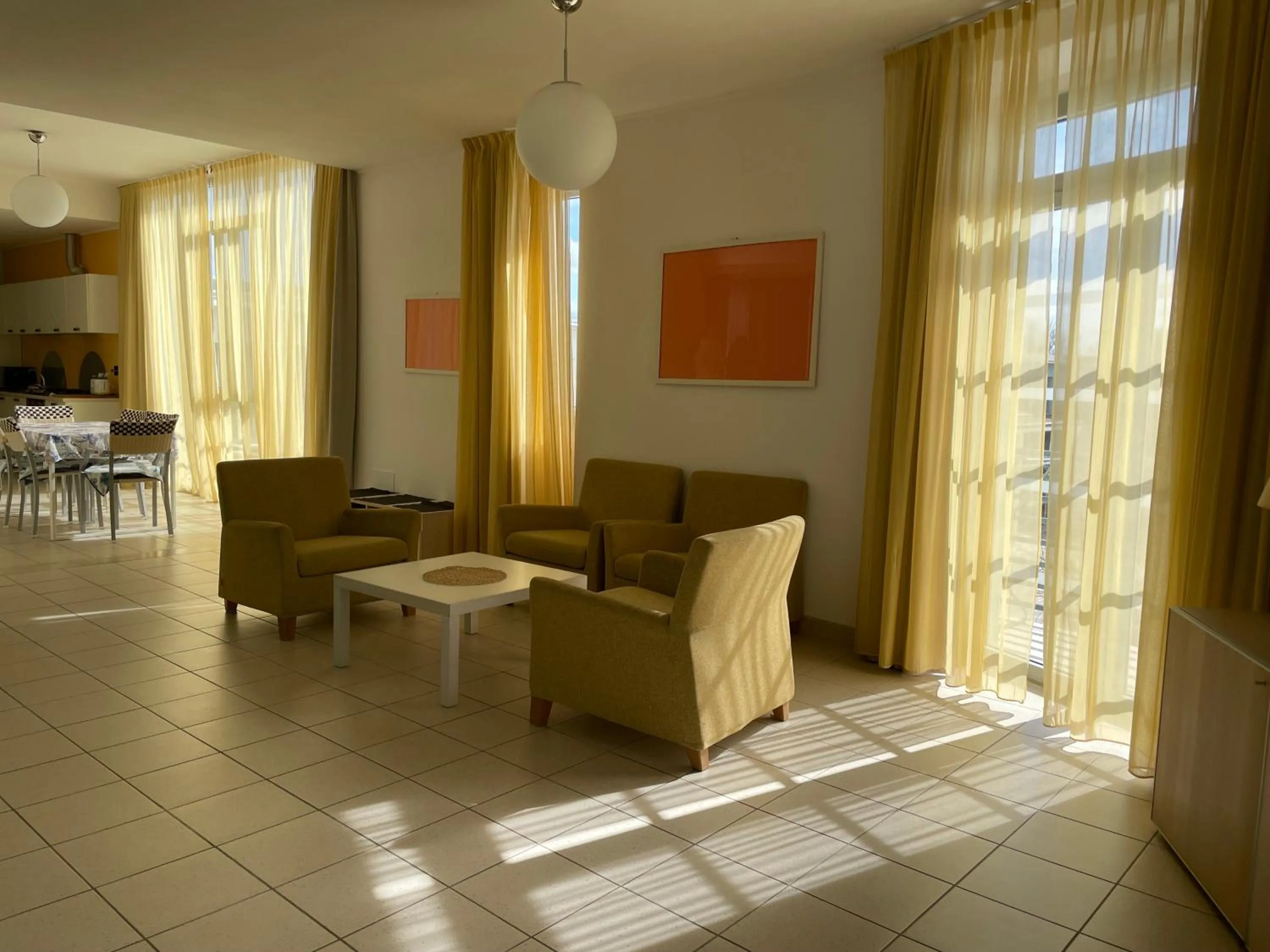 Living room in Solidago Residence