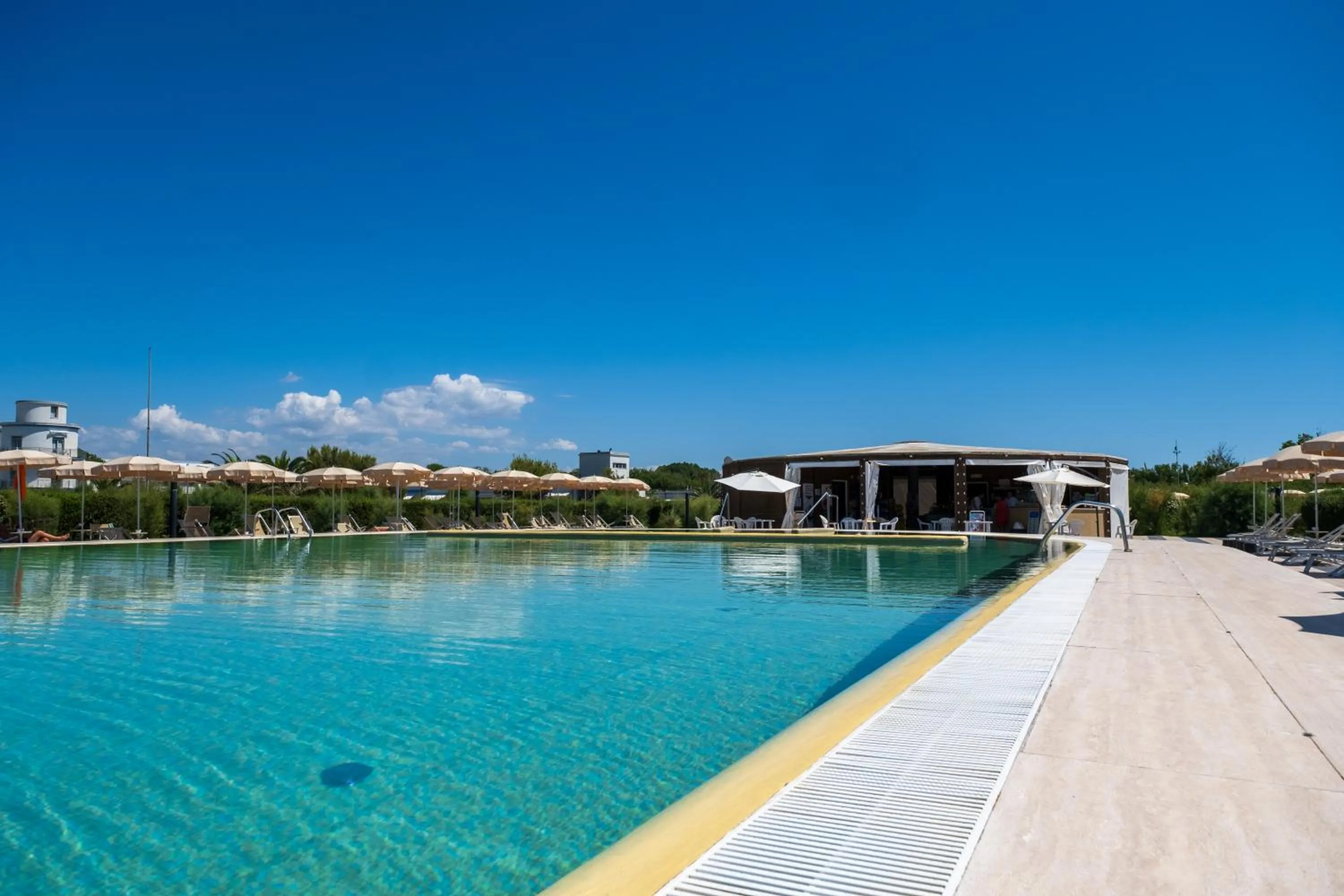 Pool view in Solidago Residence