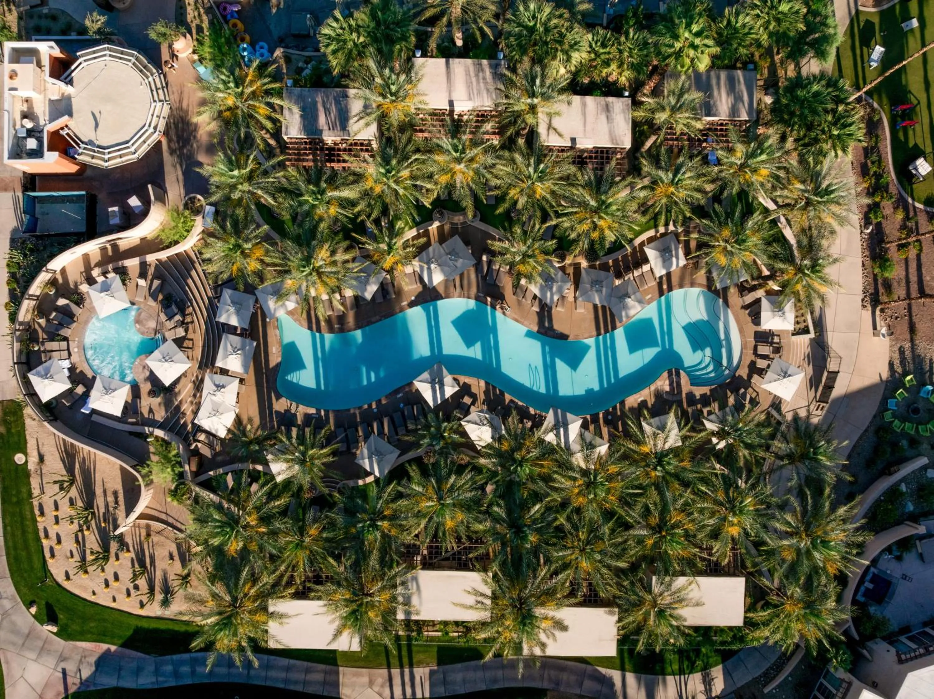 Bird's eye view in Grand Hyatt Indian Wells Resort & Villas