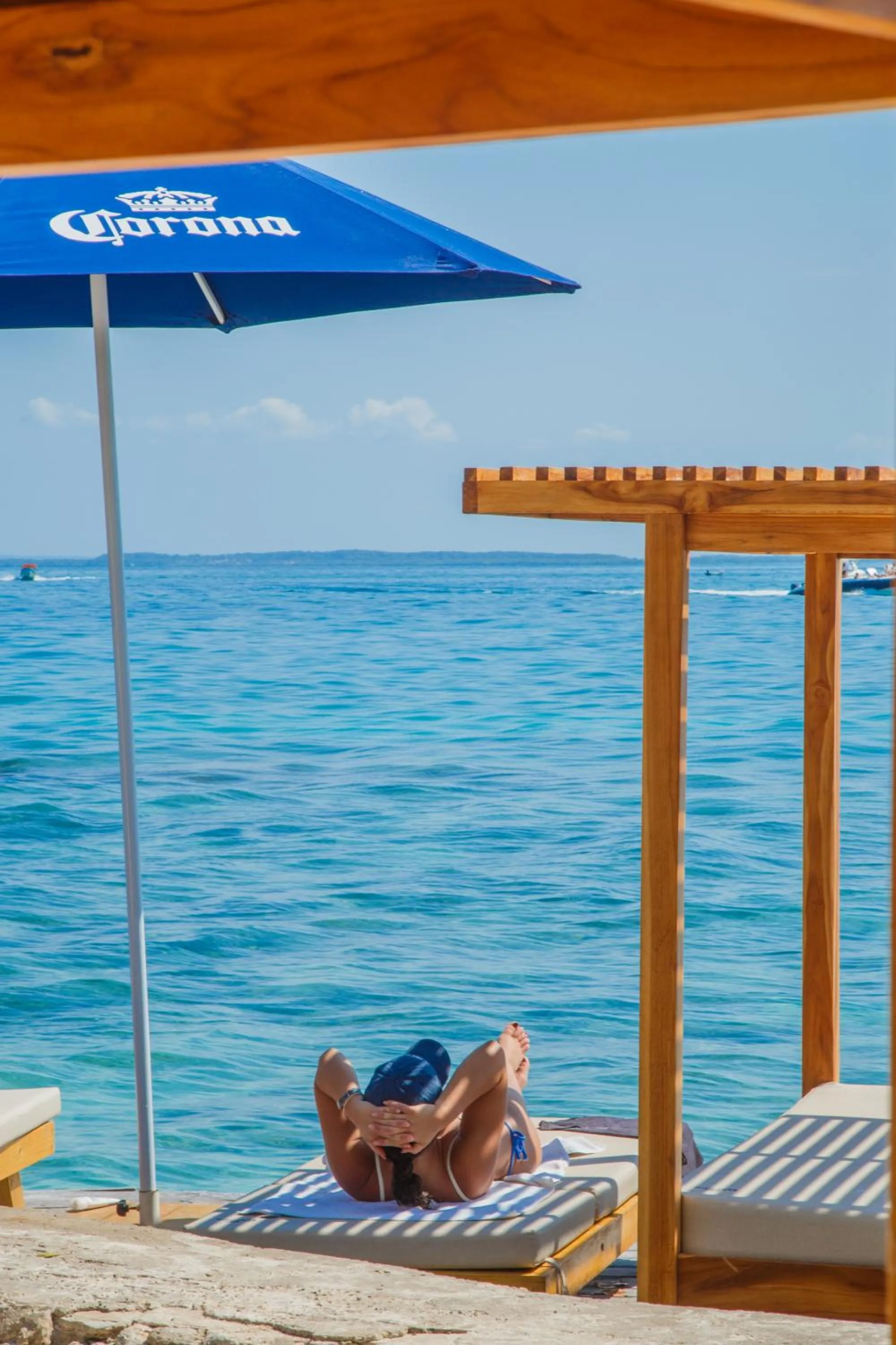 Sea view in Hotel Isla Del Pirata