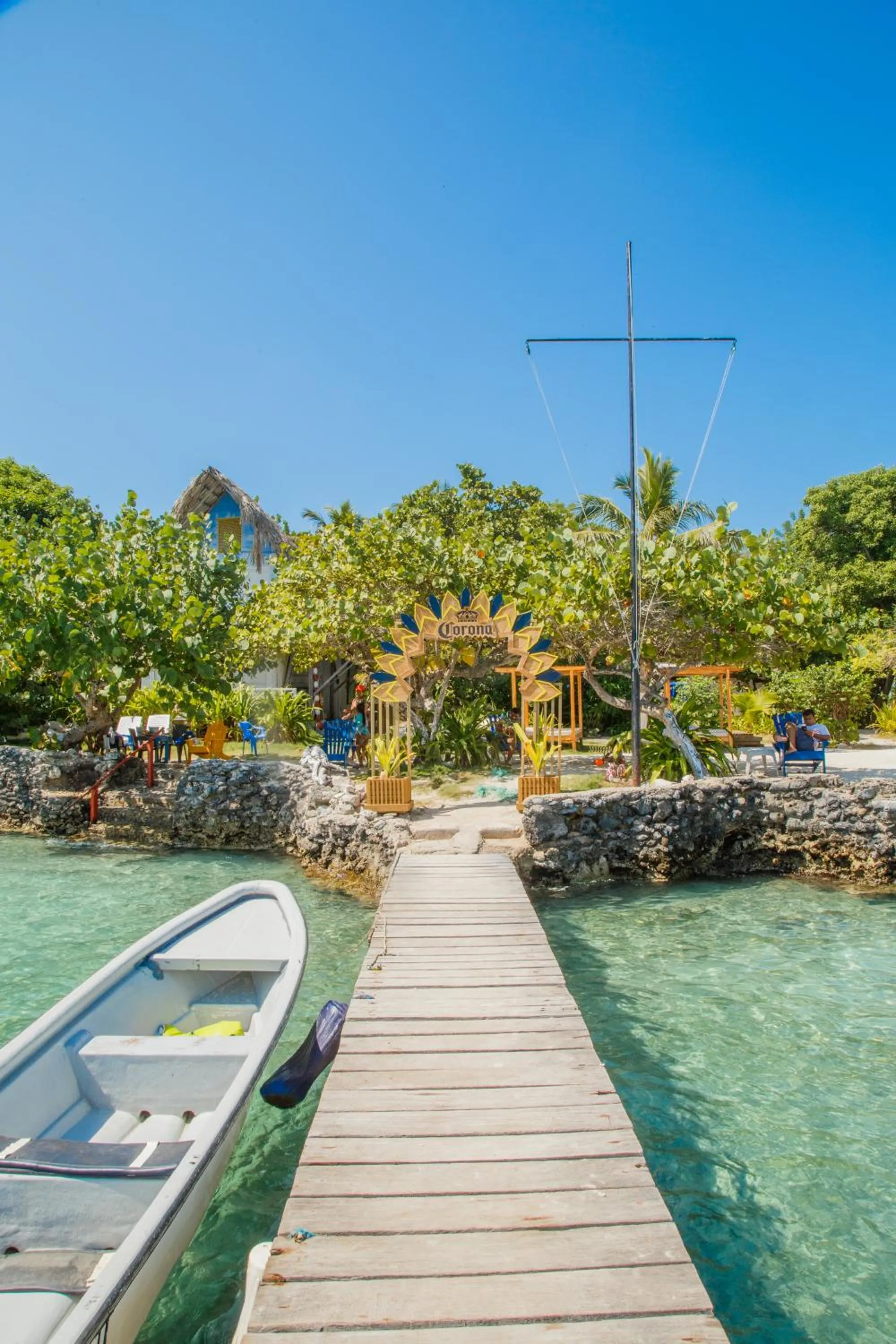 Sea view in Hotel Isla Del Pirata