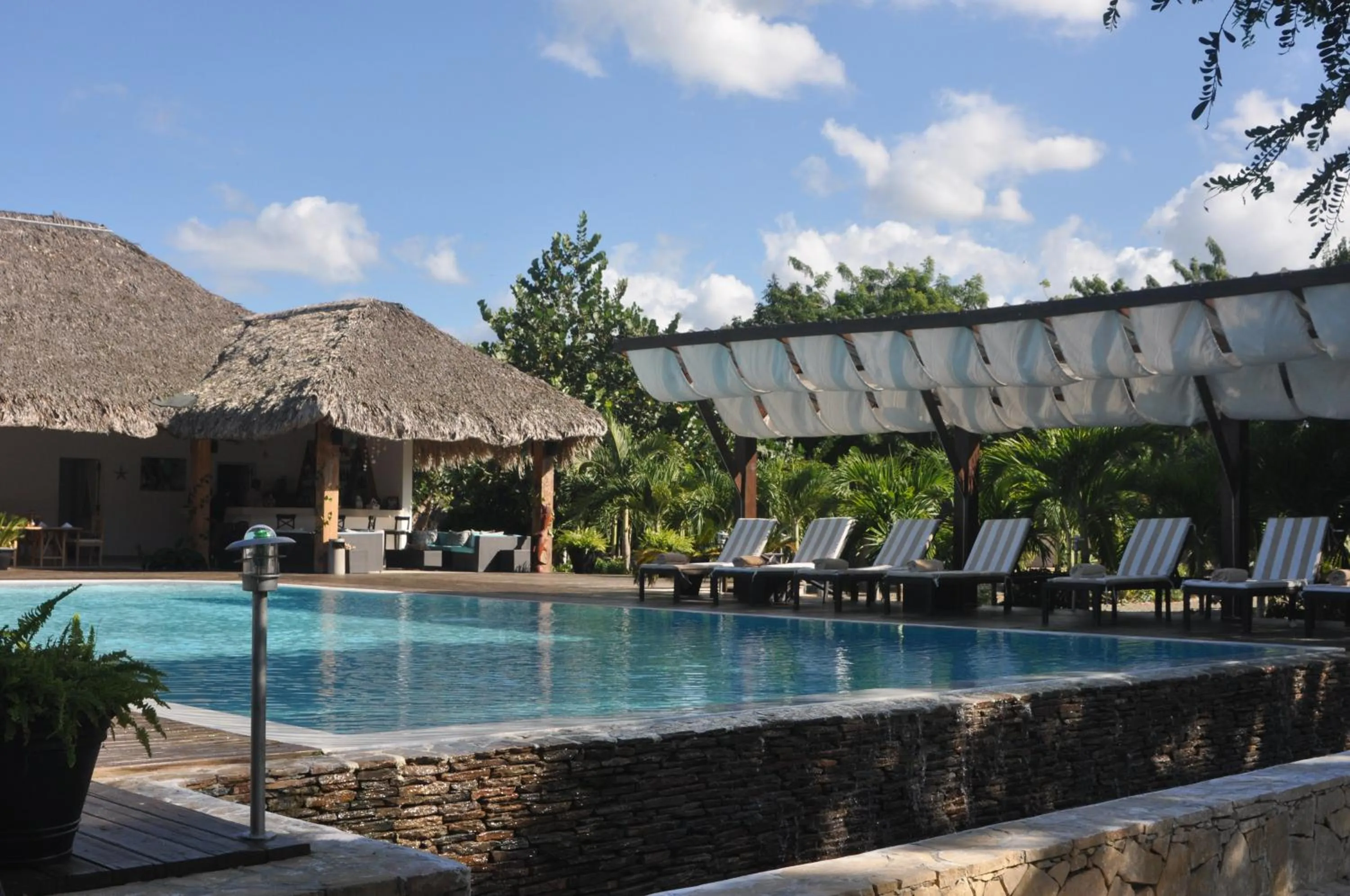 Pool view in Punta Rucia Lodge Hotel Boutique & Spa