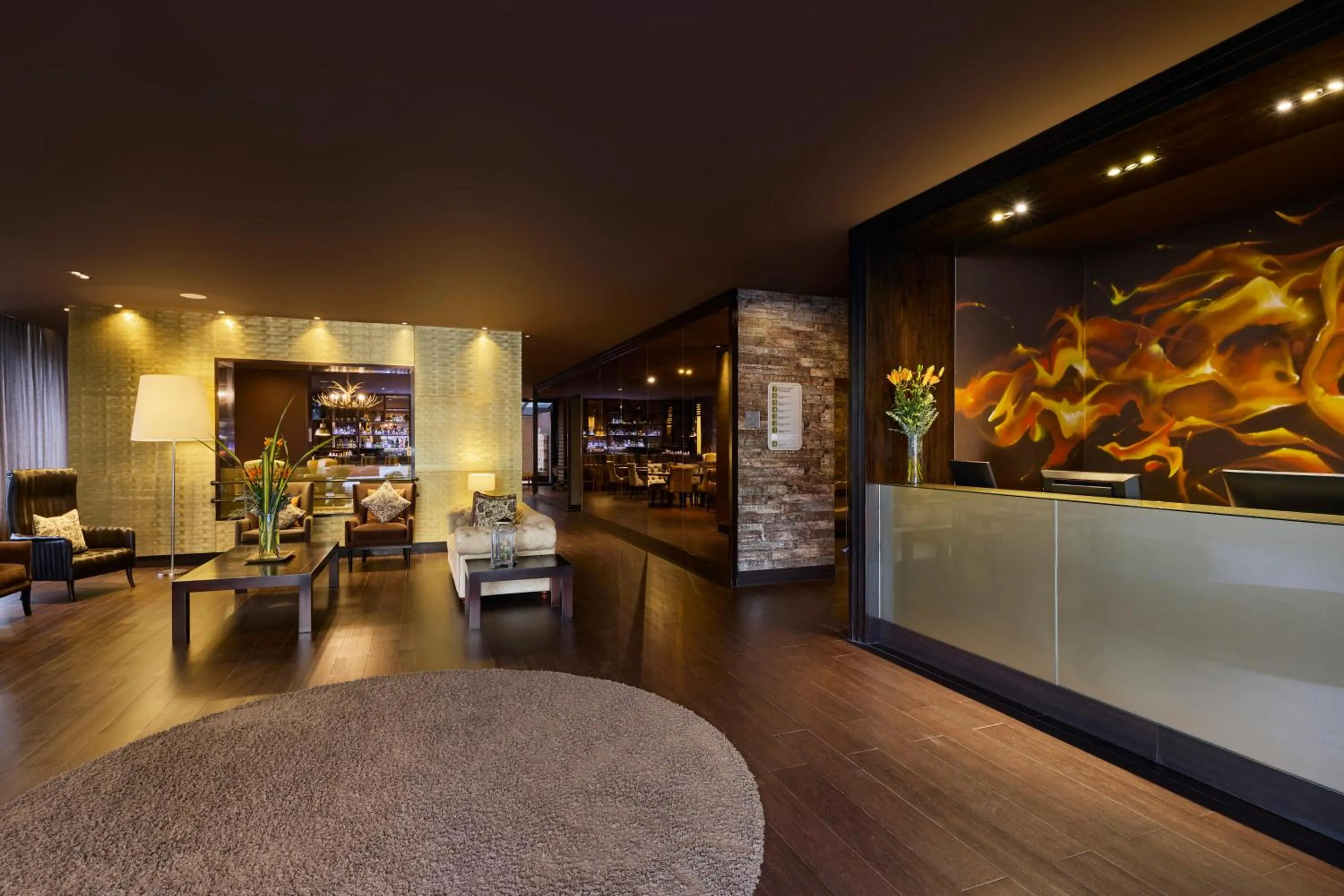 Lobby or reception in Exe Bacata 95