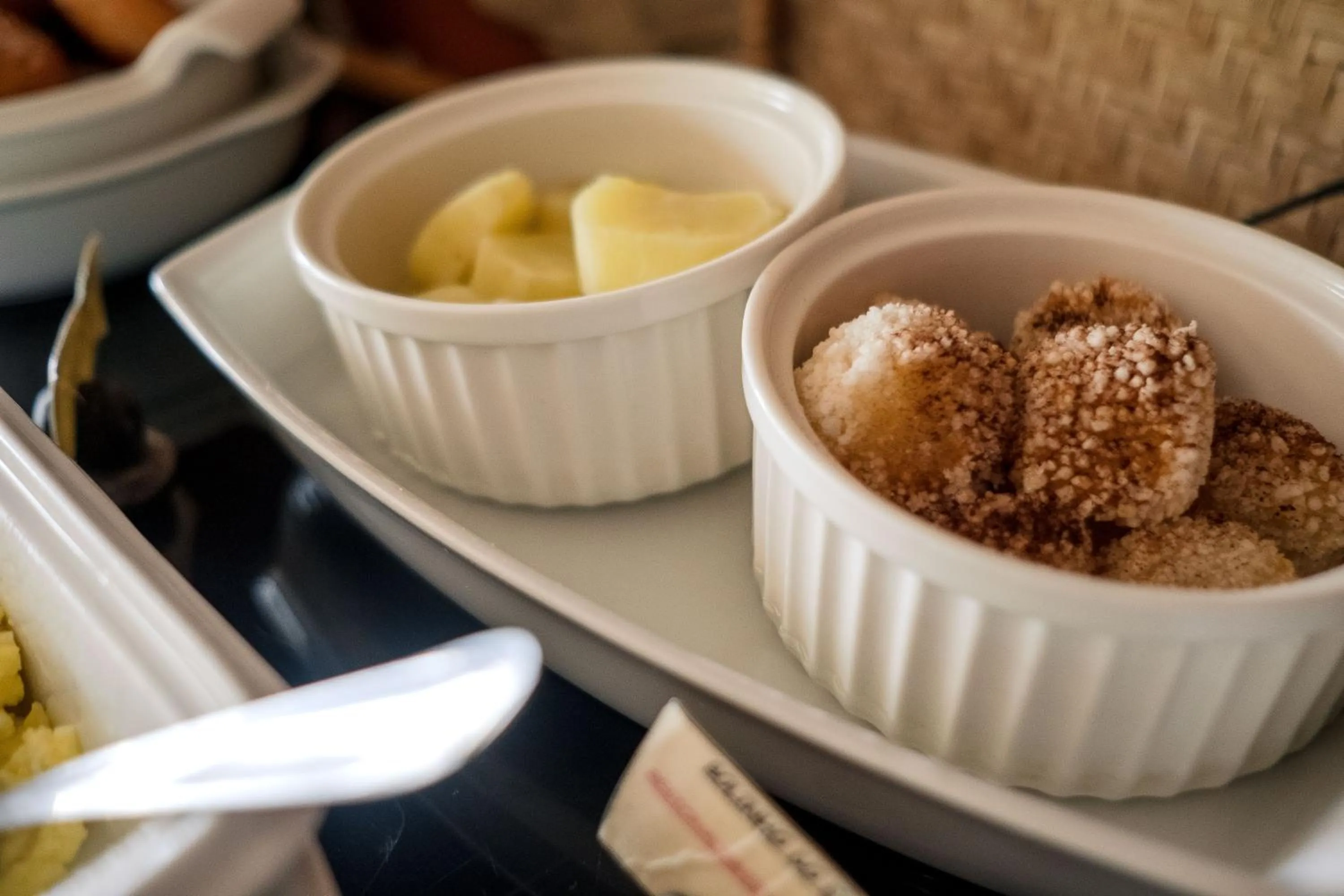 Food in Hotel Porto do Zimbo