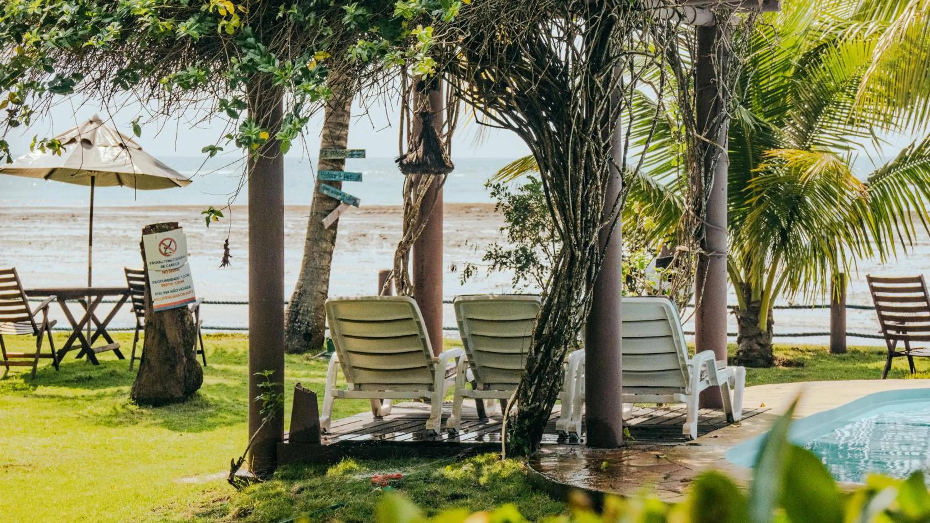 Natural landscape in Hotel Porto do Zimbo