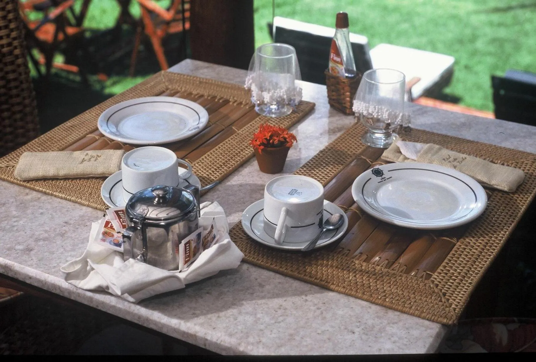 Decorative detail in Hotel Porto do Zimbo