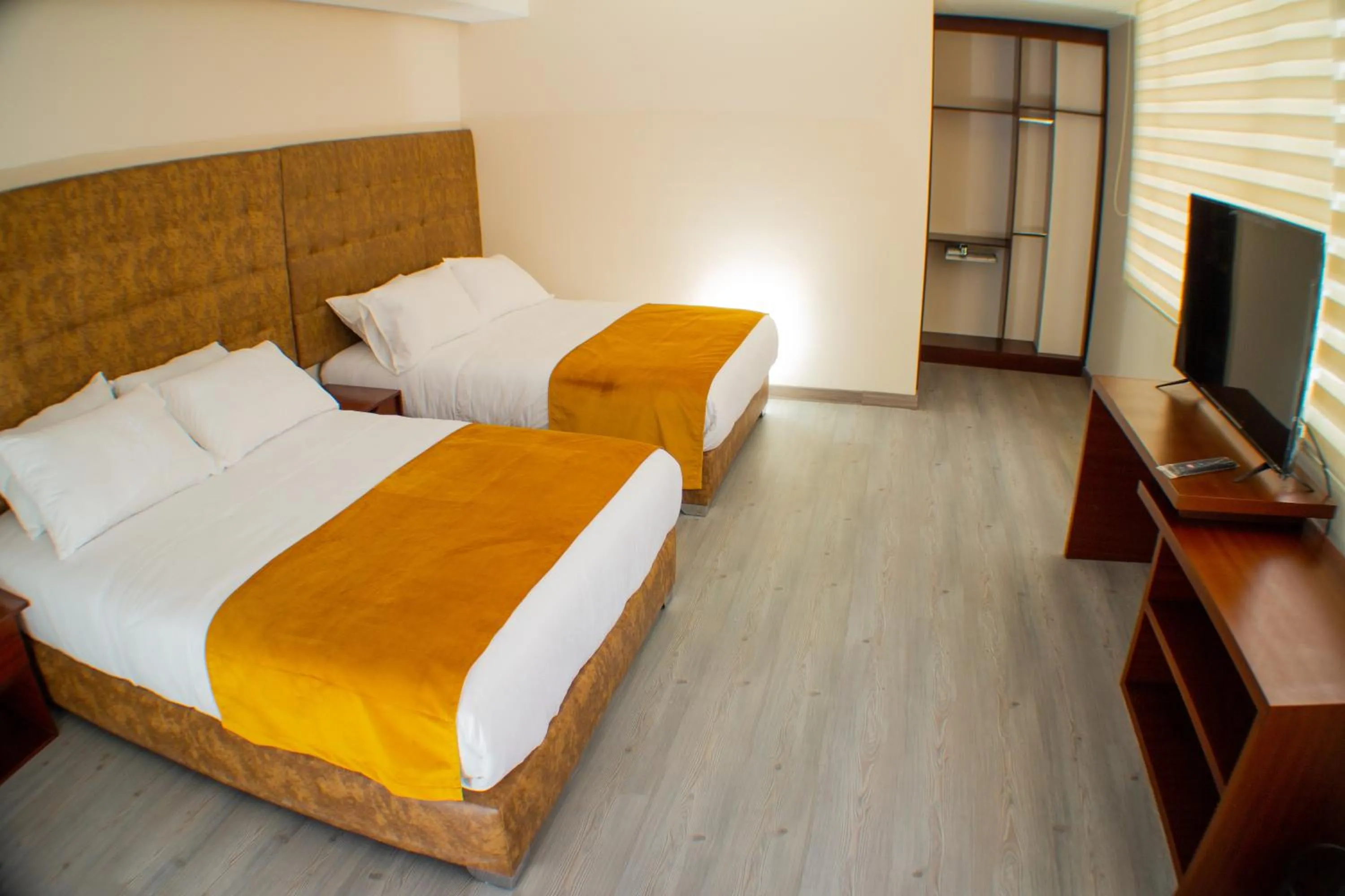 Bedroom, Bed in Harmony Hotel