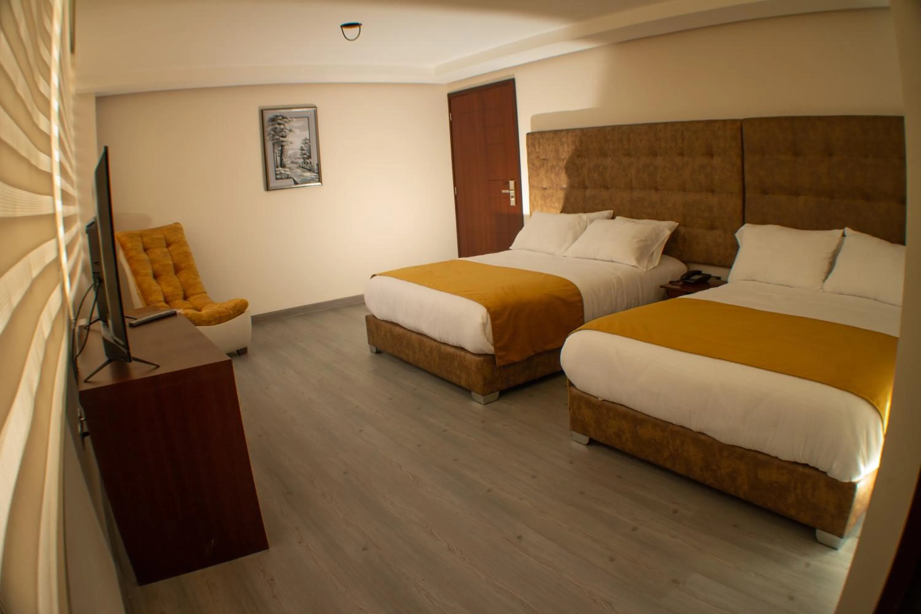 Bedroom, Bed in Harmony Hotel