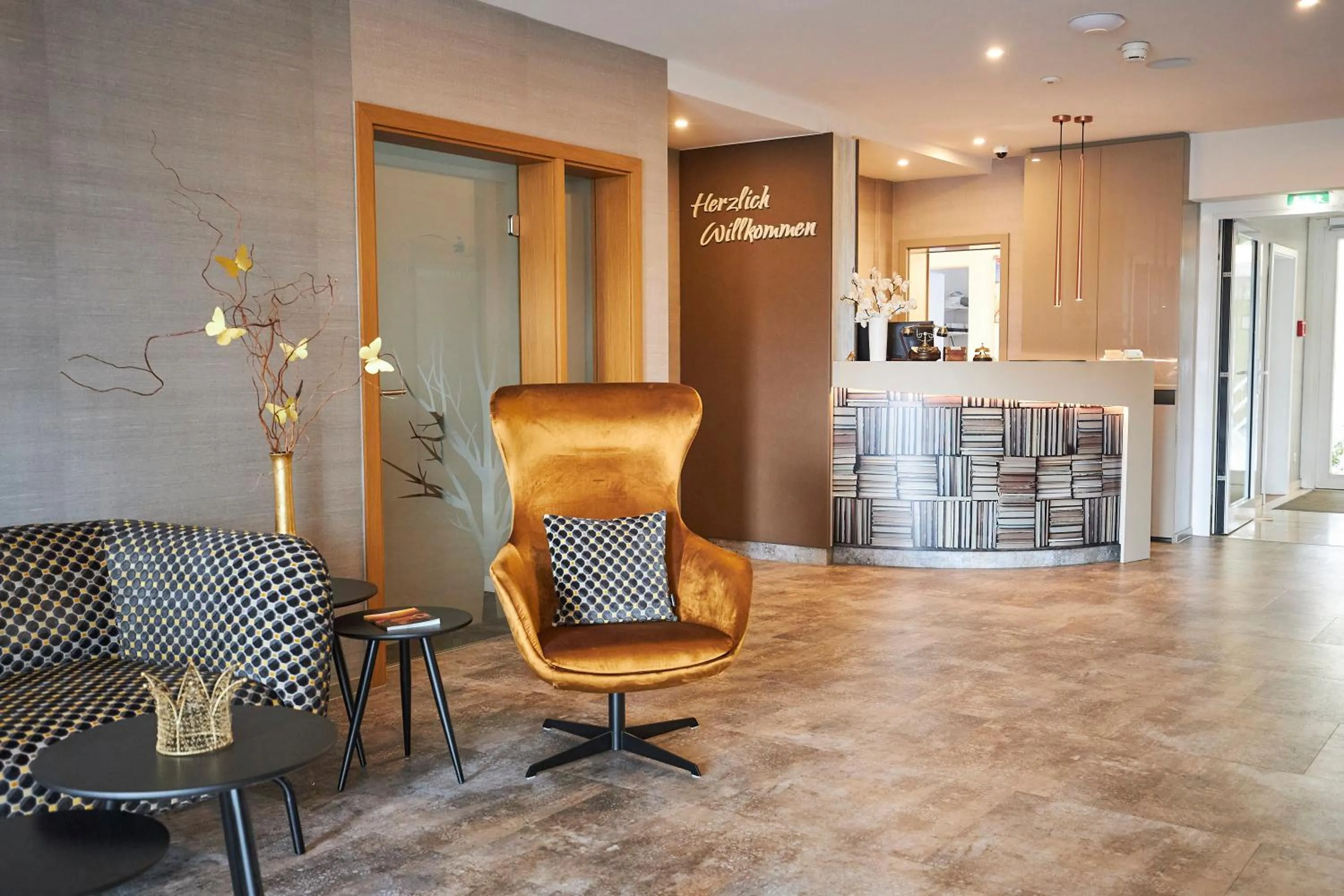 Lobby or reception in Flair Hotel Stadt Höxter