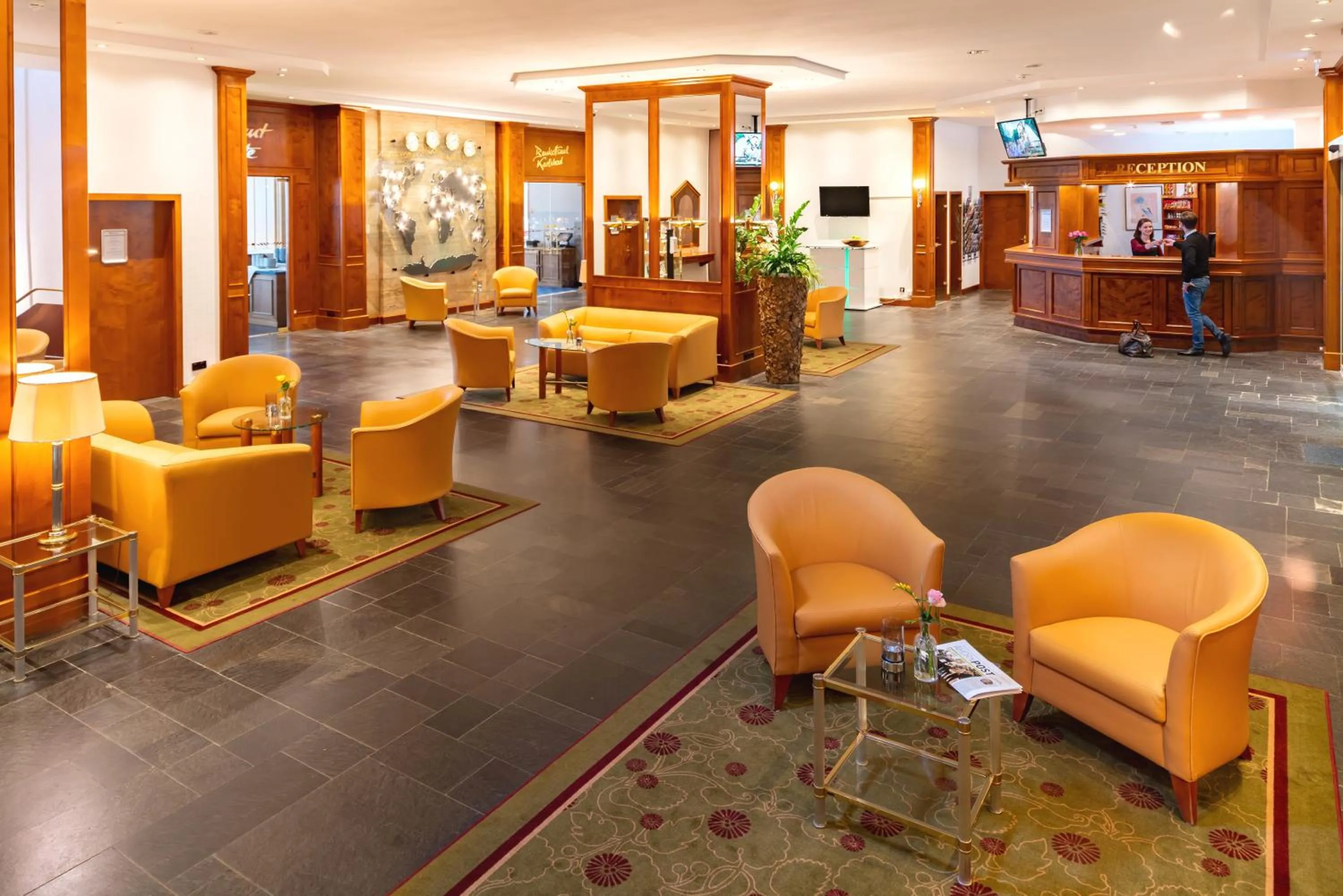 Lobby or reception in Best Western Ahorn Hotel Oberwiesenthal – Adults Only