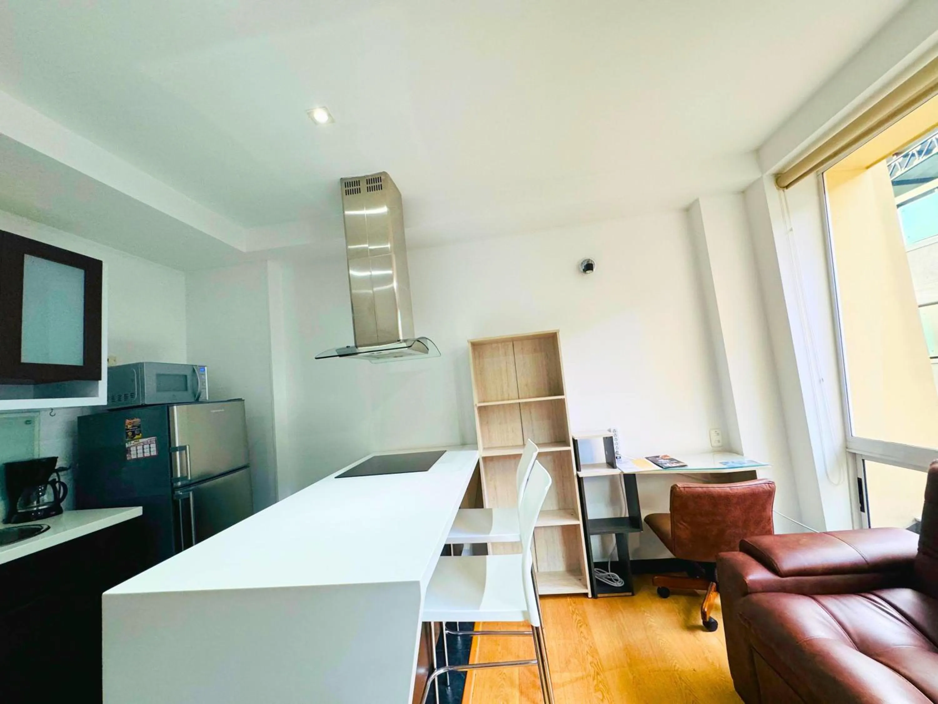 Living room in Aparta Suite Continental Bogotá