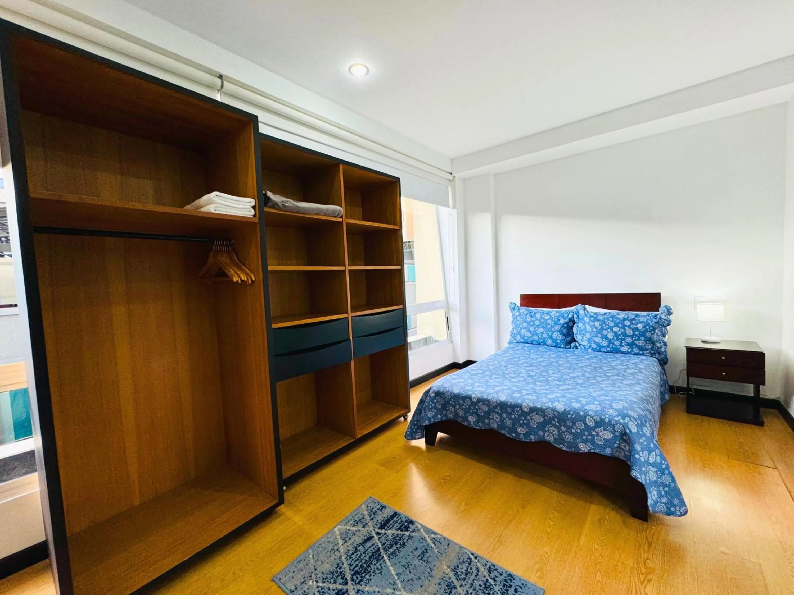 Bed in Aparta Suite Continental Bogotá