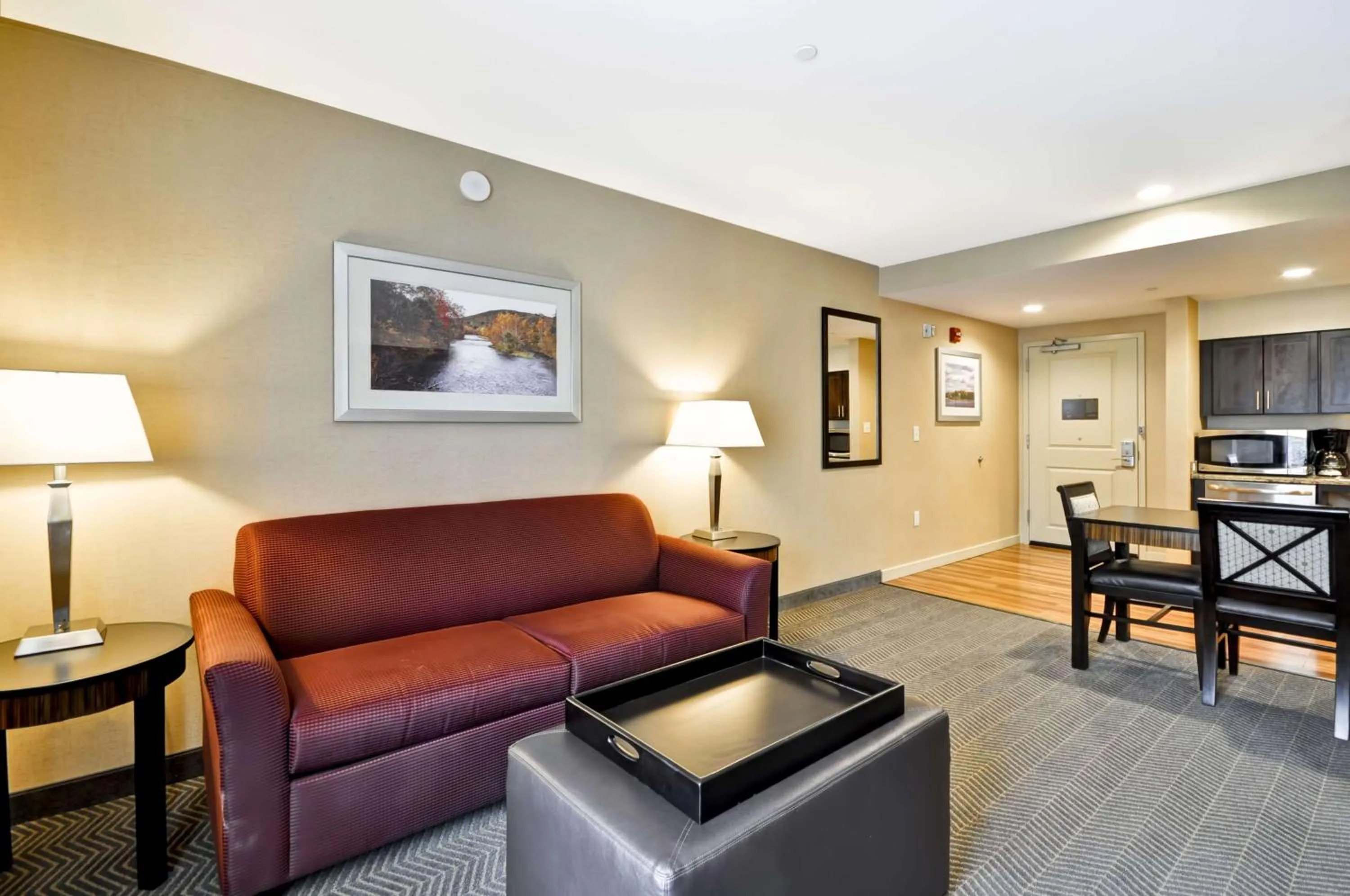 Living room in Homewood Suites by Hilton Hartford / Southington CT