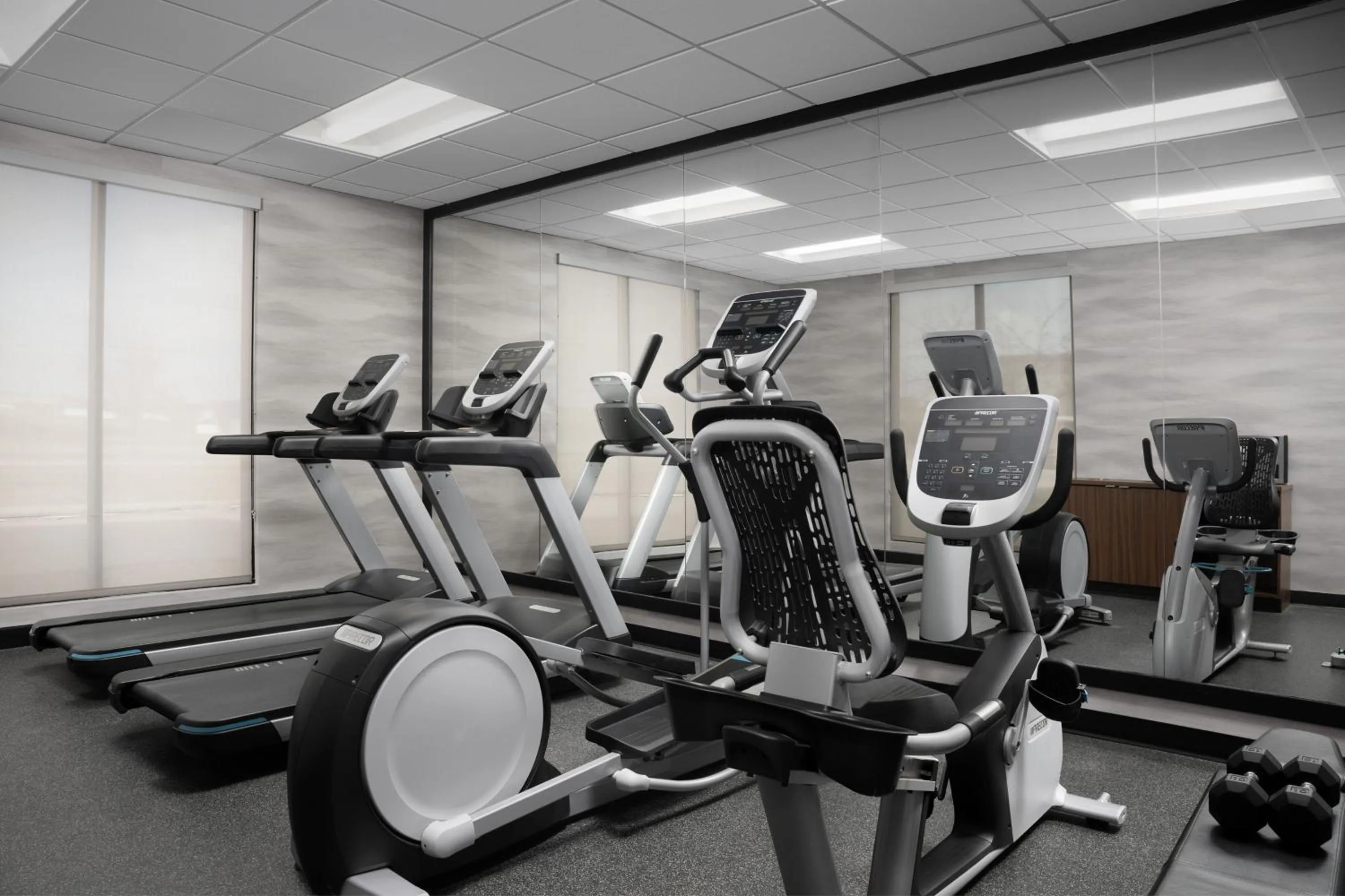 Fitness centre/facilities in Fairfield Inn & Suites By Marriott Sioux Falls Airport