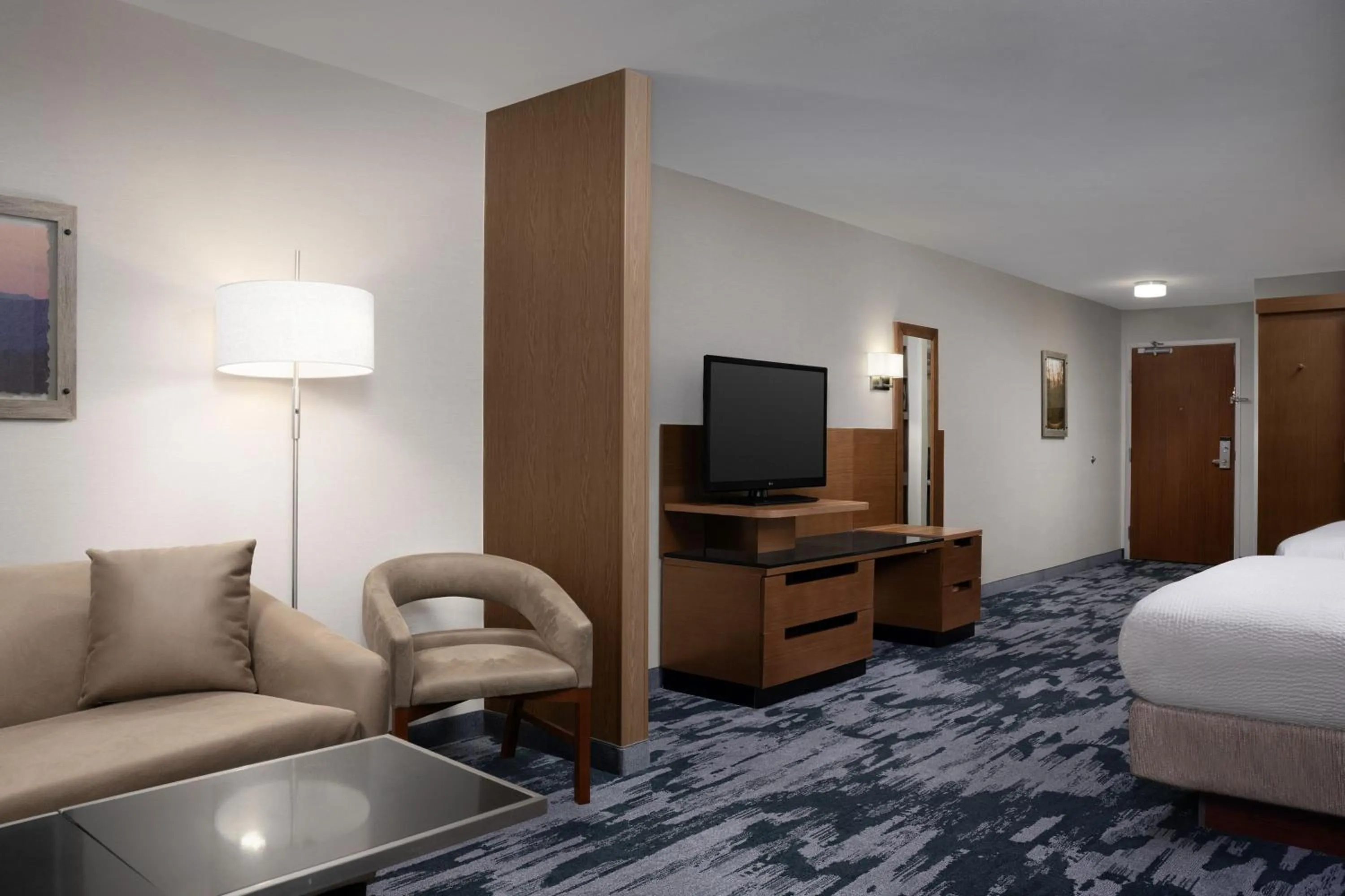 Bedroom, Bed in Fairfield Inn & Suites By Marriott Sioux Falls Airport