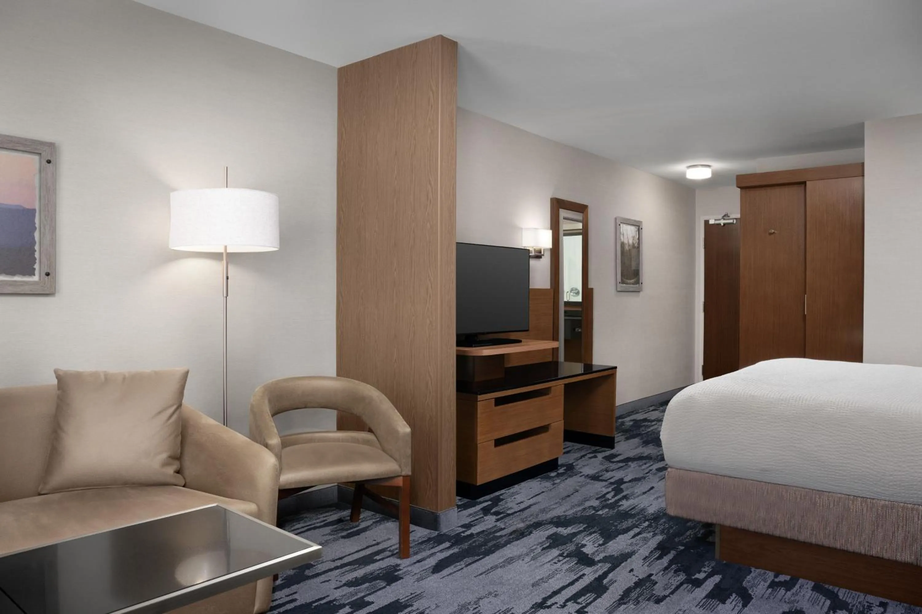 Bedroom, Bed in Fairfield Inn & Suites By Marriott Sioux Falls Airport