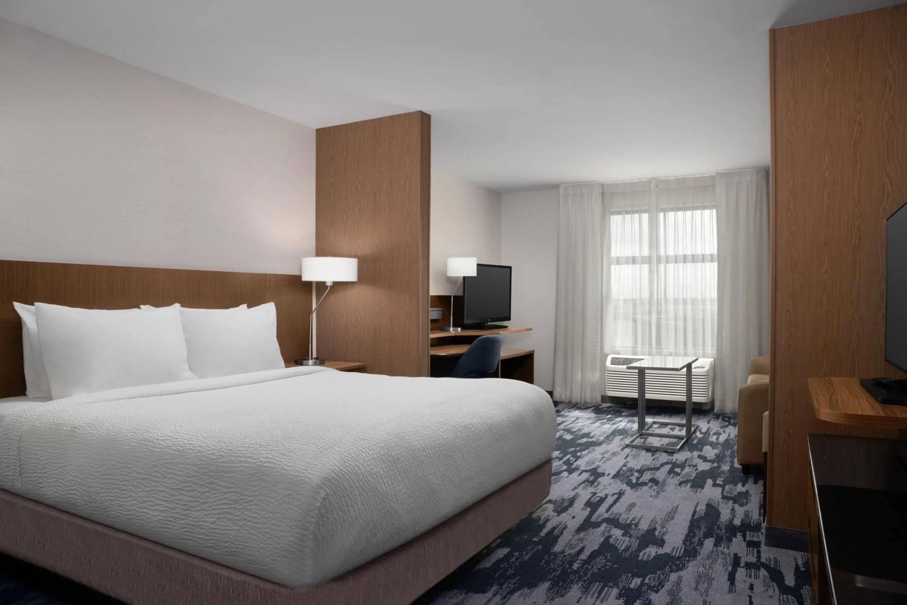 Bedroom, Bed in Fairfield Inn & Suites By Marriott Sioux Falls Airport