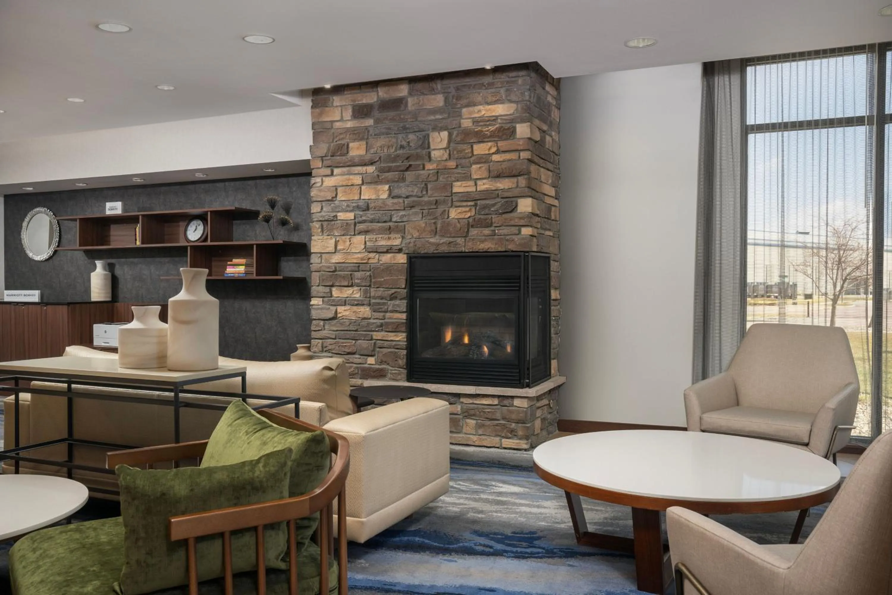 Lobby or reception in Fairfield Inn & Suites By Marriott Sioux Falls Airport