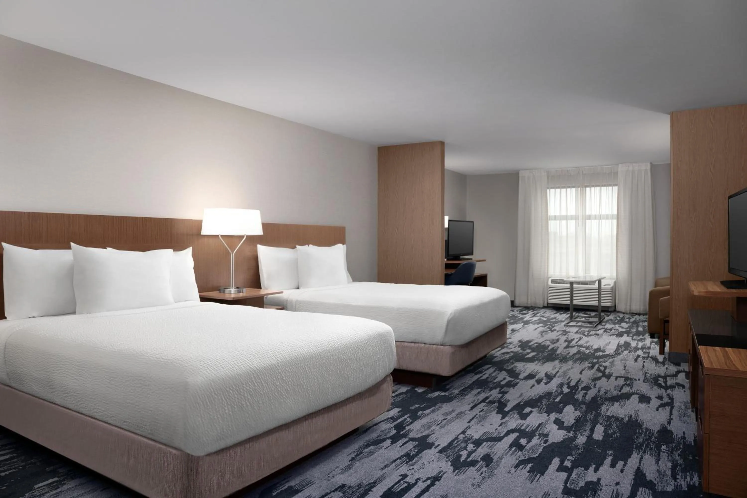Bedroom, Bed in Fairfield Inn & Suites By Marriott Sioux Falls Airport