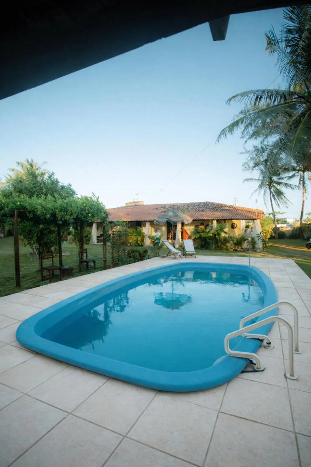 Swimming pool in Pousada Doromari