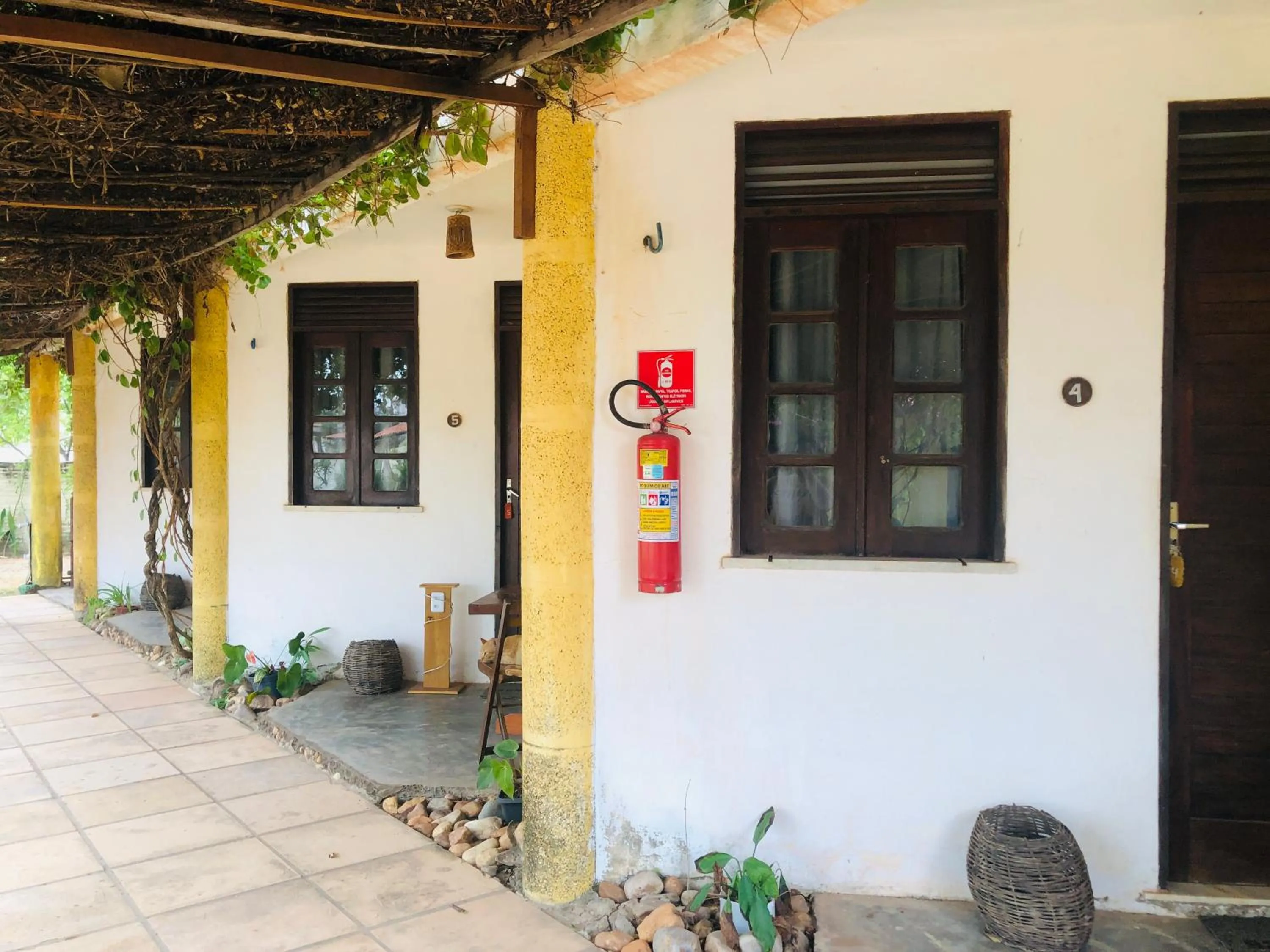 Patio in Pousada Doromari