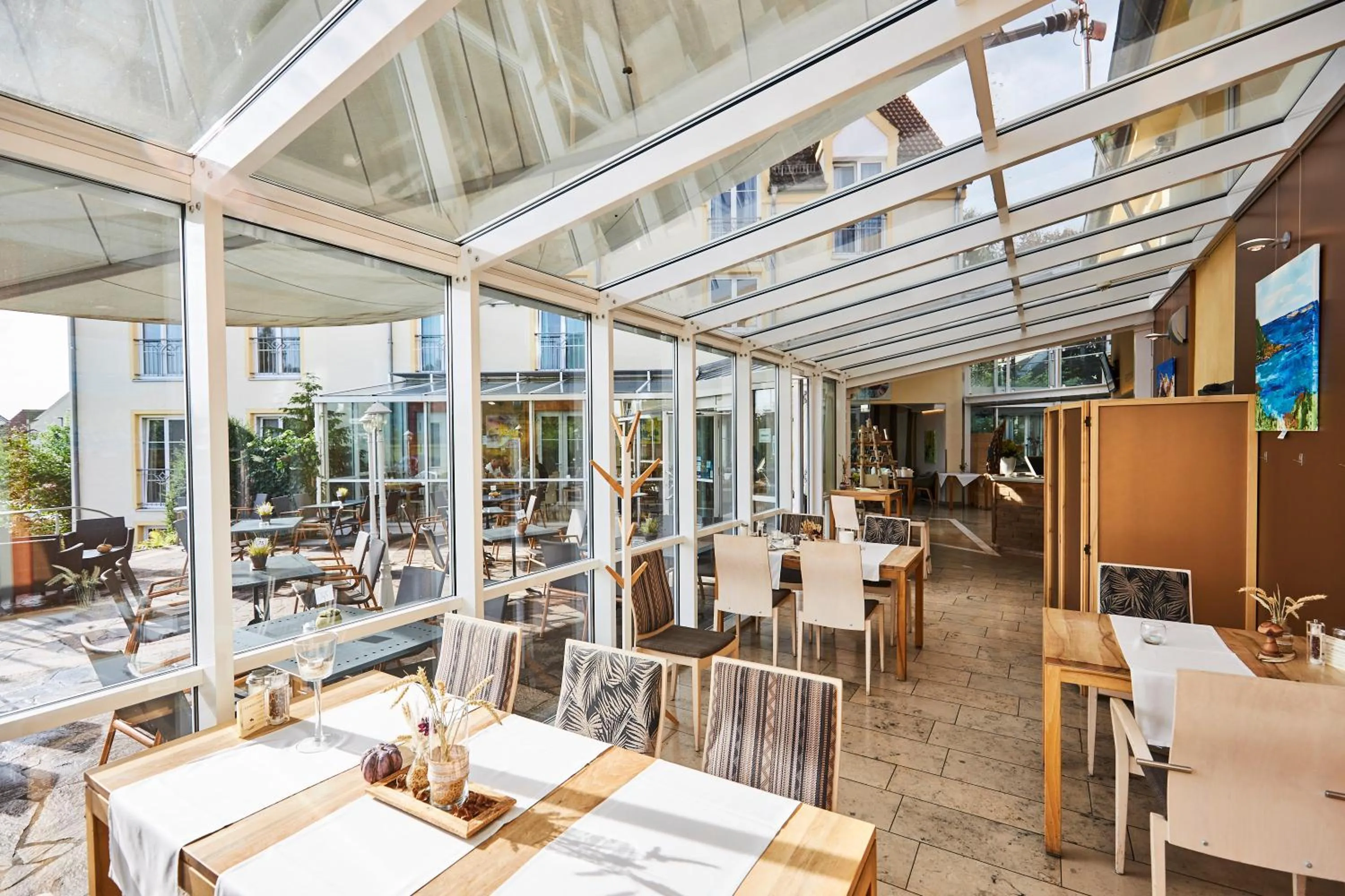 Restaurant/places to eat in Flair Hotel Zum Schwarzen Reiter