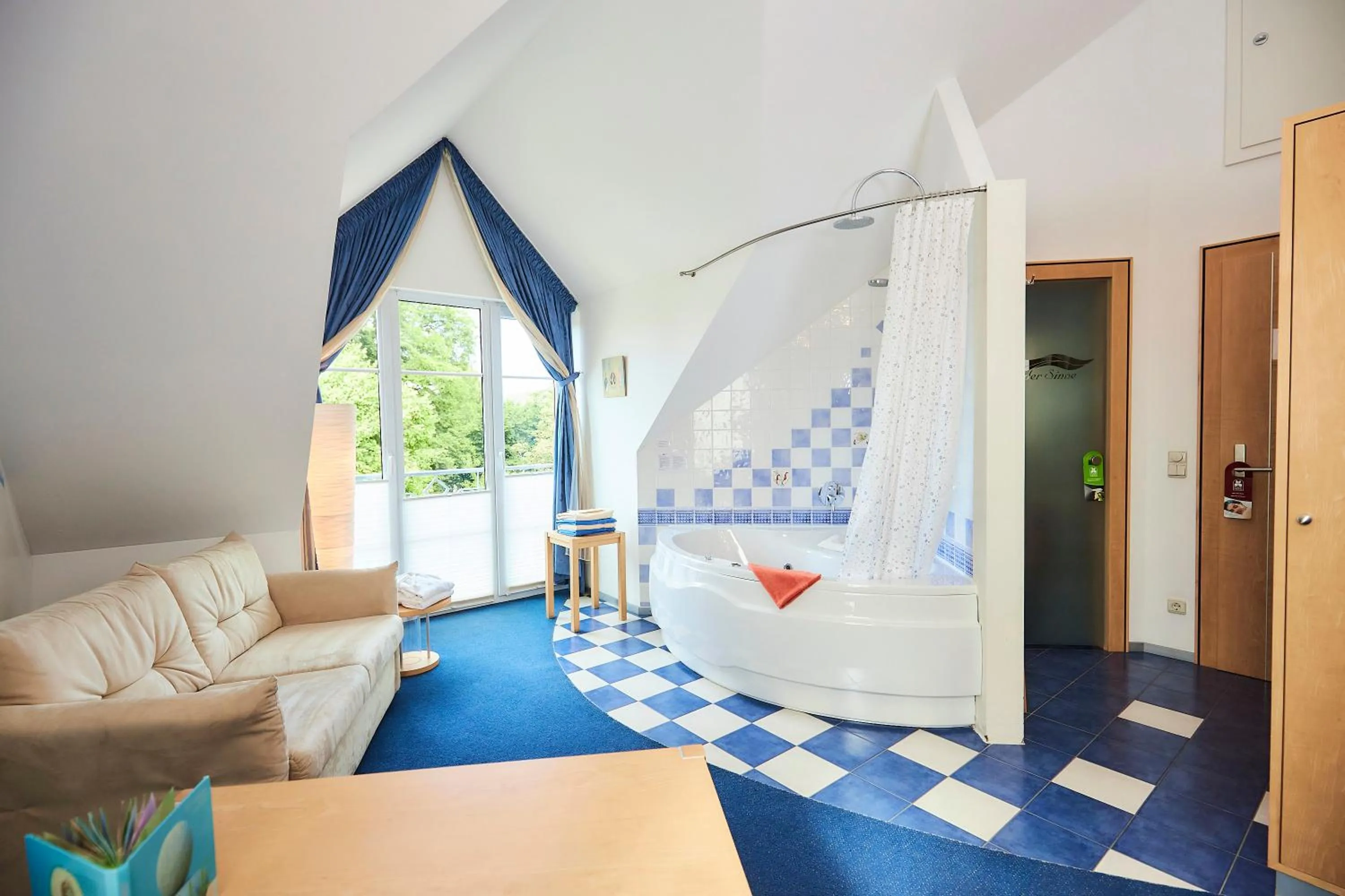 Seating area in Flair Hotel Zum Schwarzen Reiter