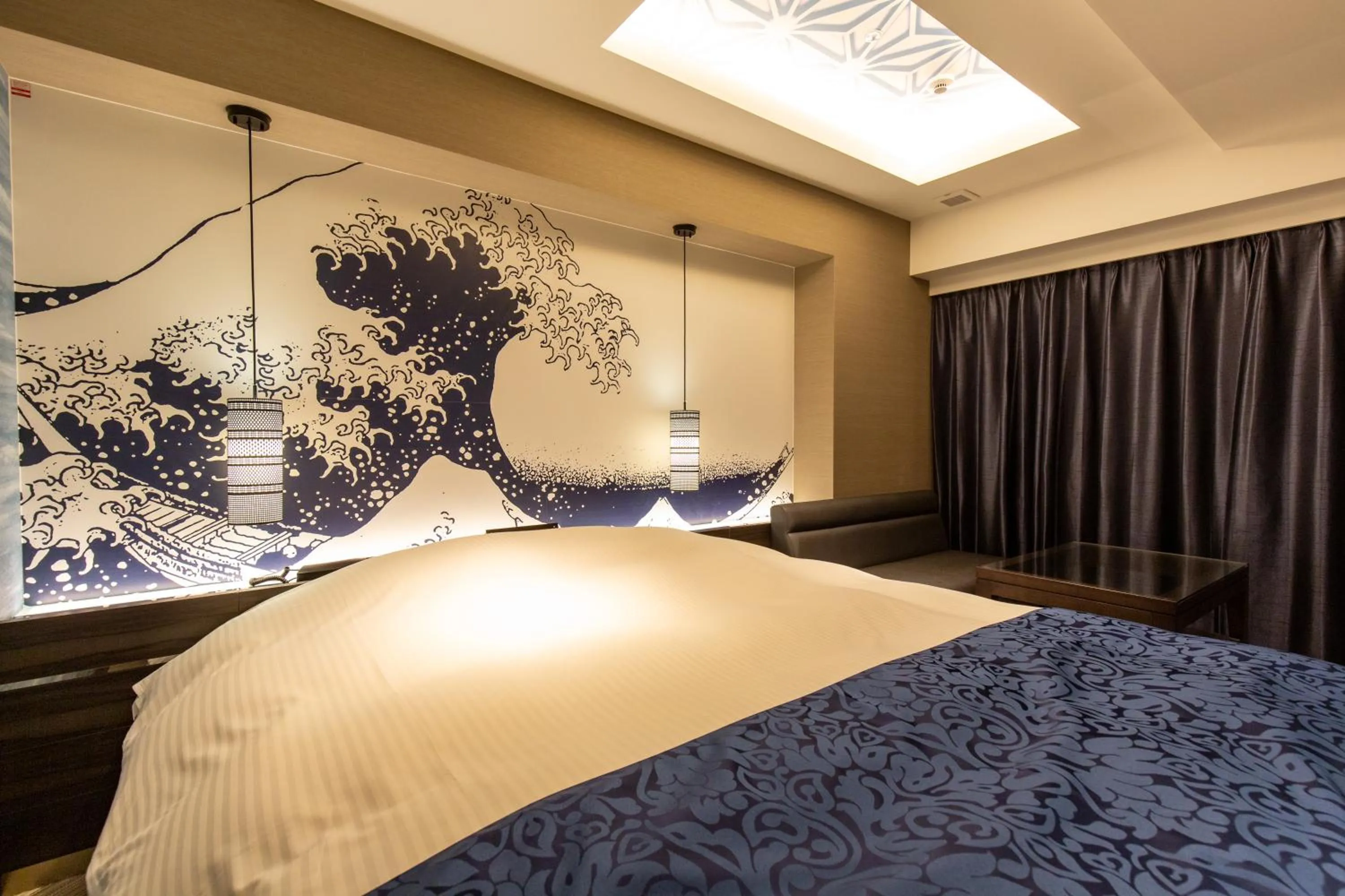 Bed in Hotel Karuta Akasaka -Adult only-