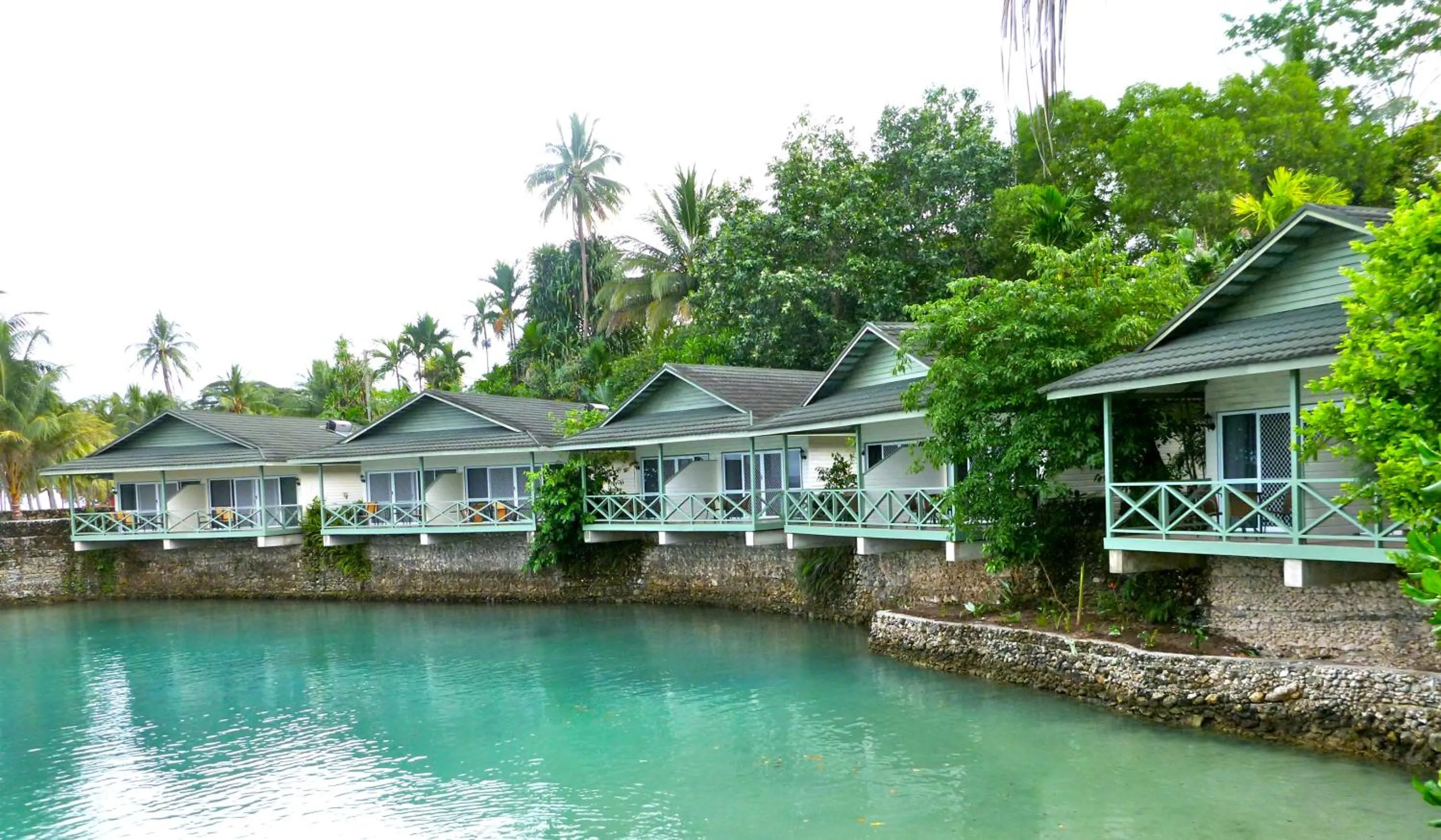 Facade/entrance in Madang Resort