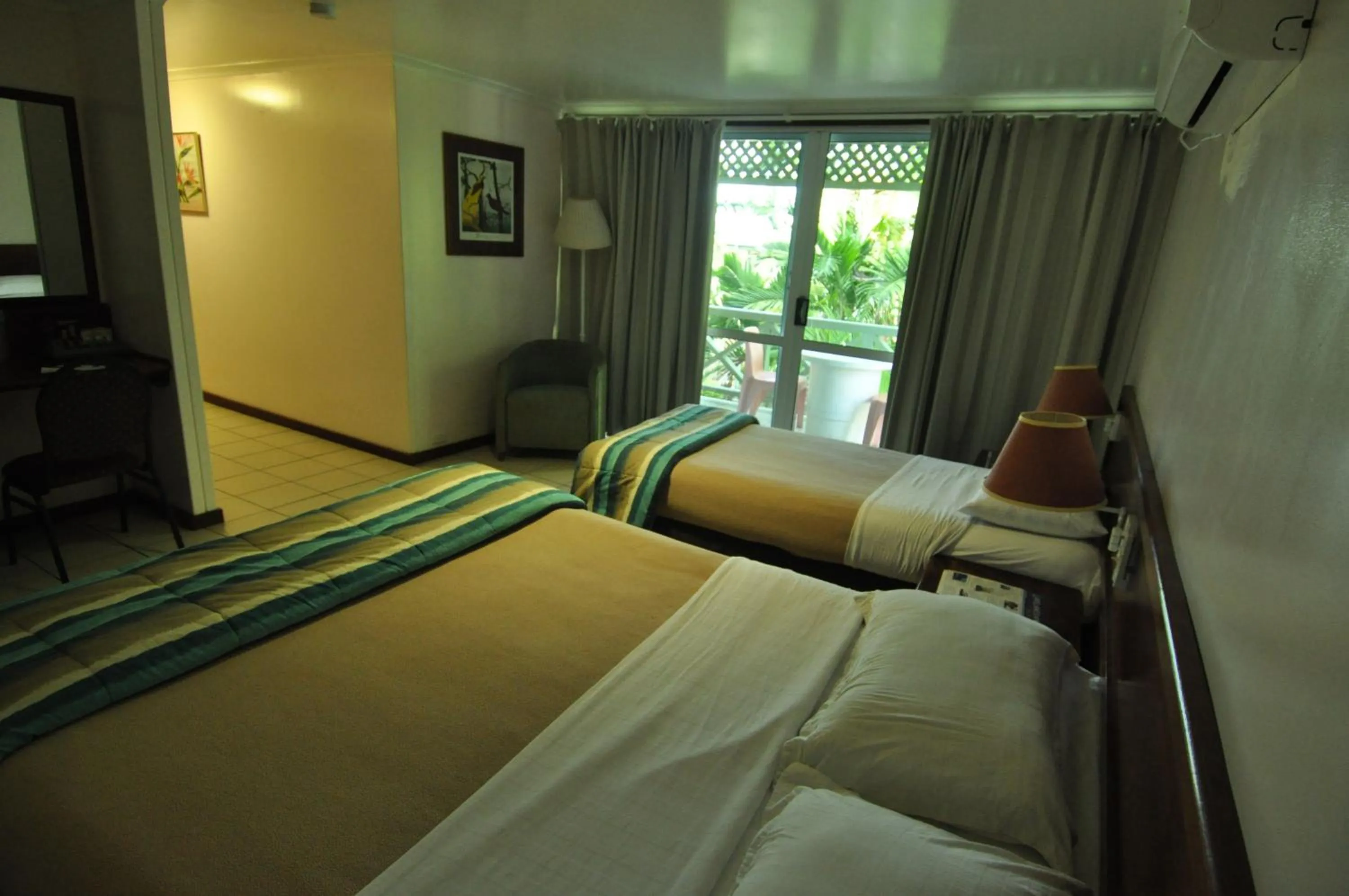Bedroom, Bed in Madang Resort